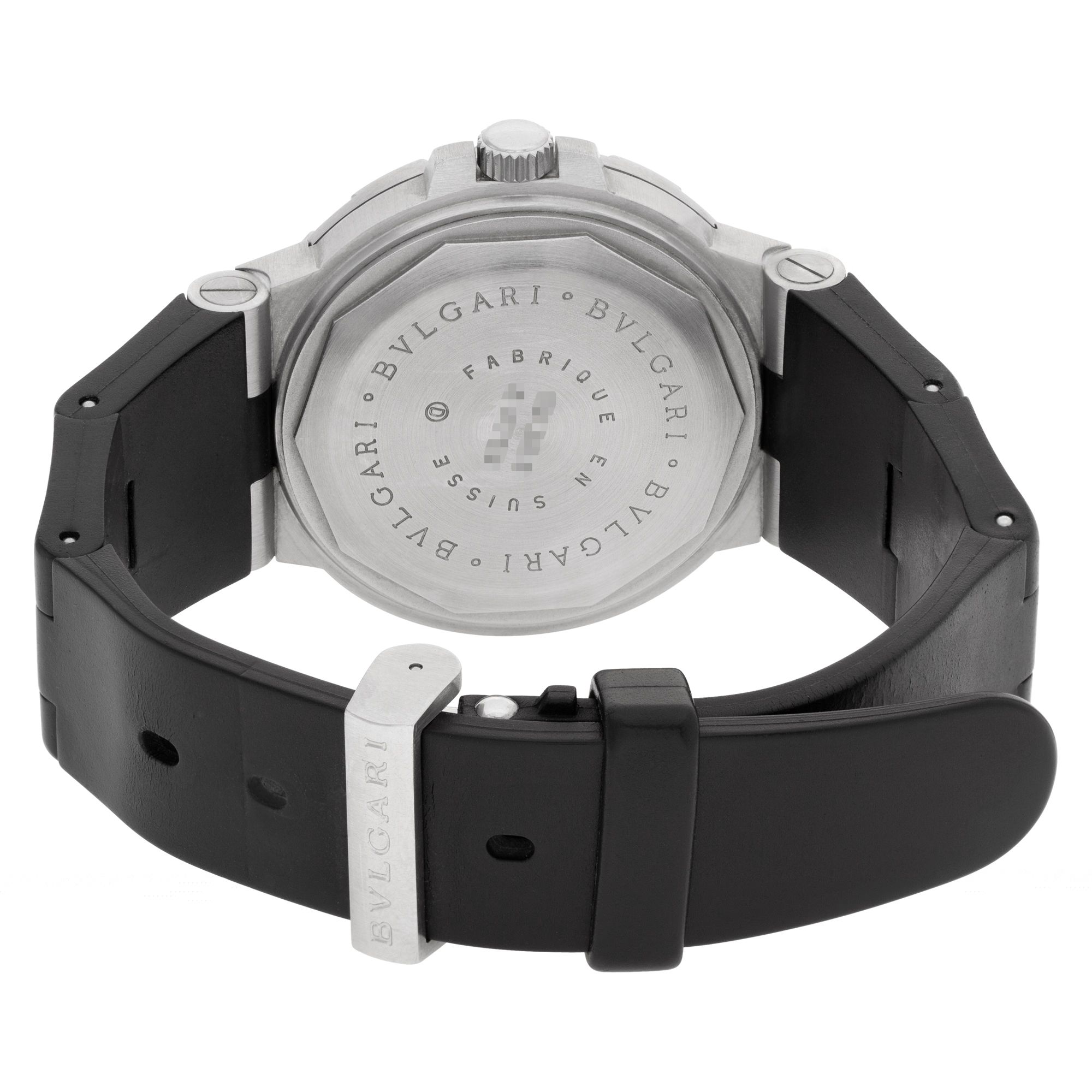 Bvlgari SD 38 S Diagono Acqua Scuba Automatic Male Stainless Steel 5