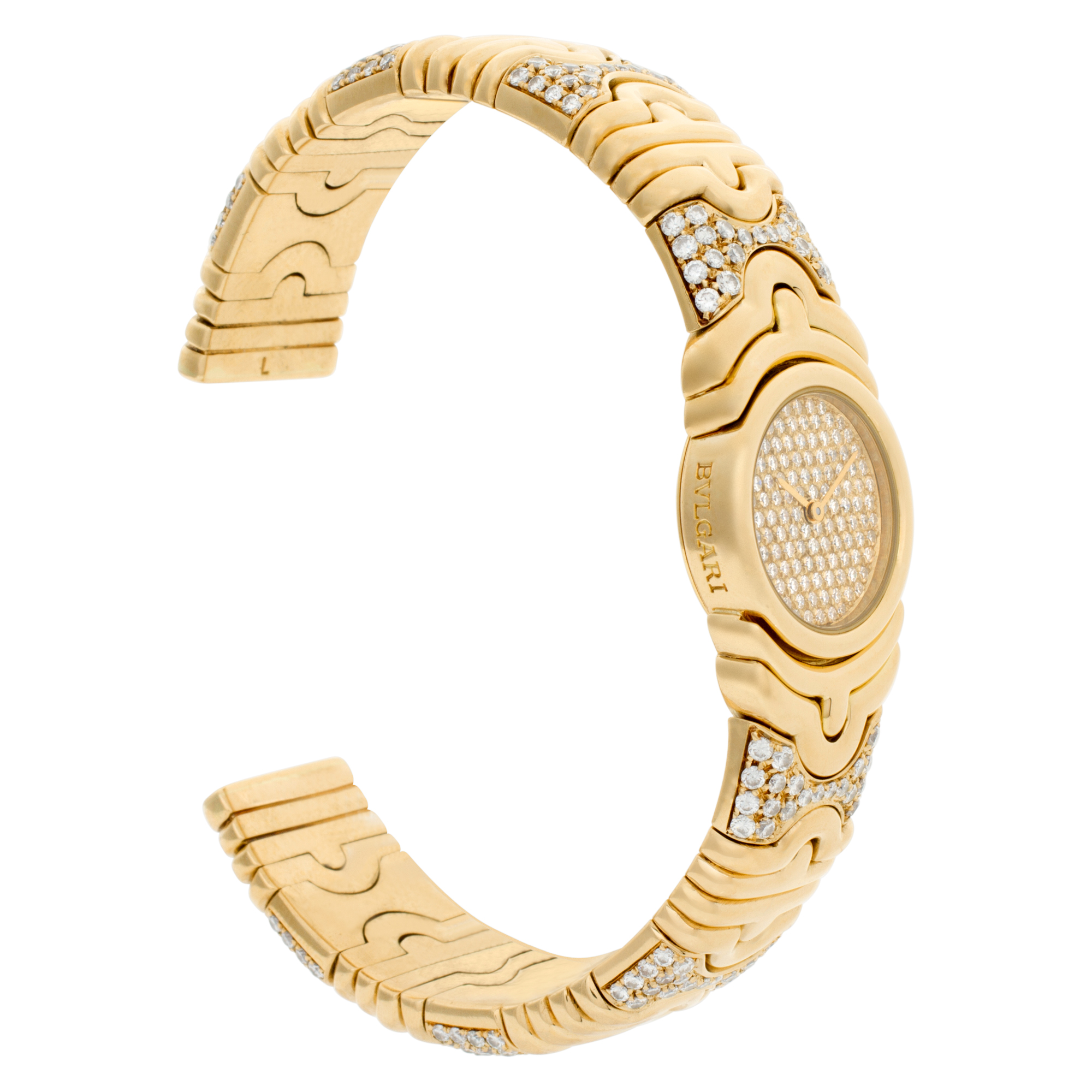 Bvlgari BJ 01 Parentesi Quartz Female 18k yellow gold 5