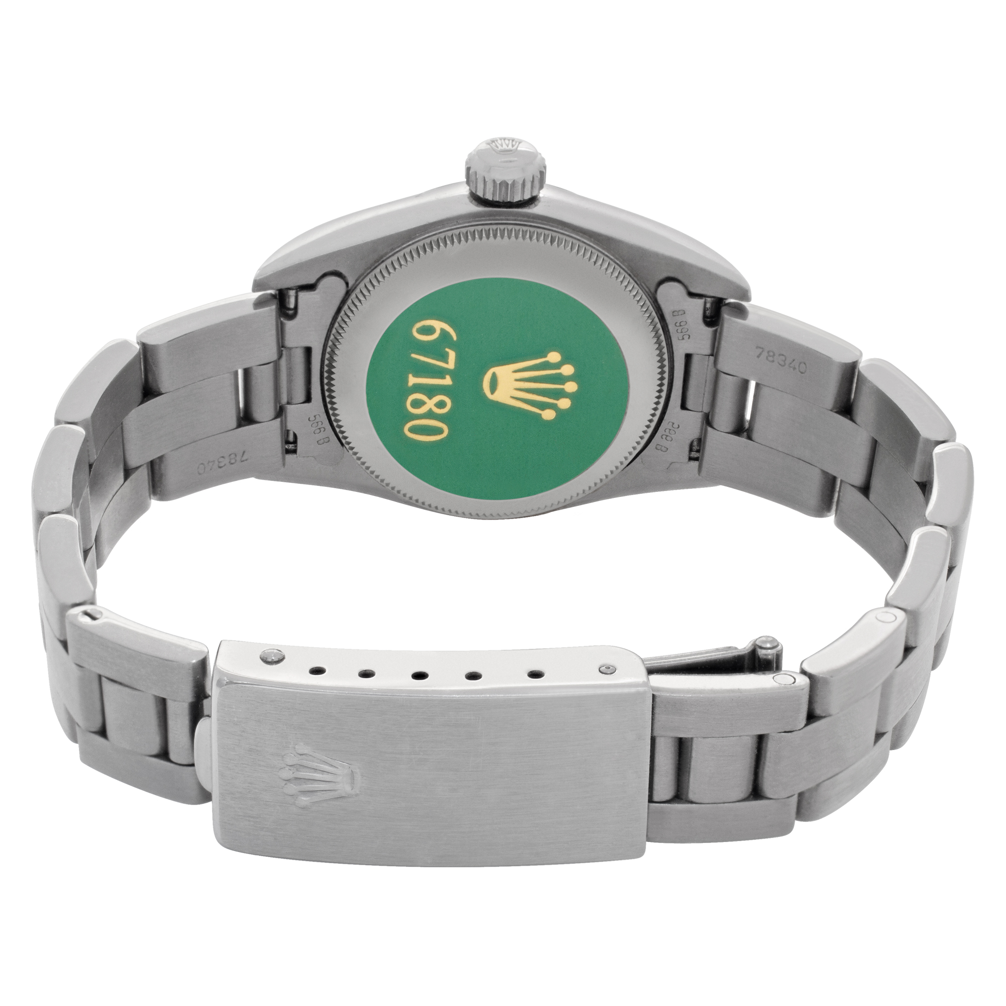 Rolex 67180 Oyster Perpetual Automatic Female Stainless Steel 5