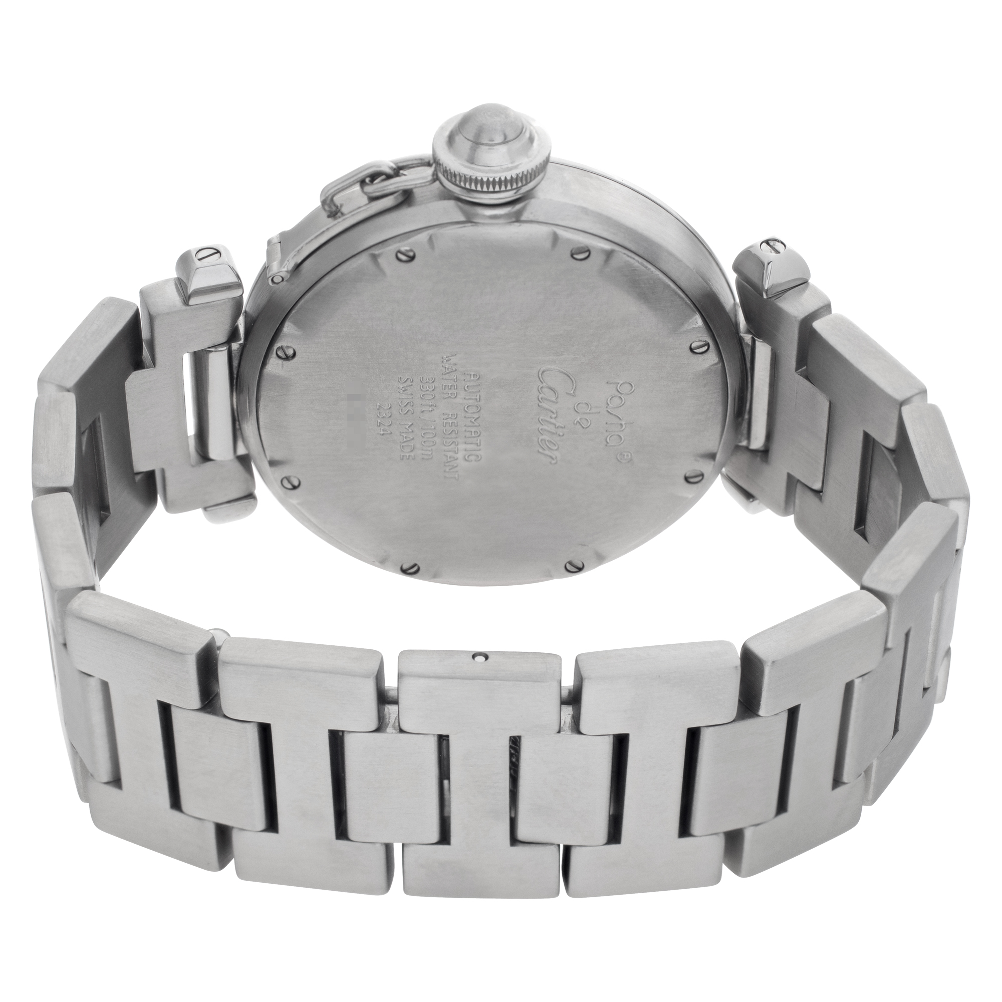 Cartier W31015M7 Pasha Automatic Unisex Stainless Steel 5