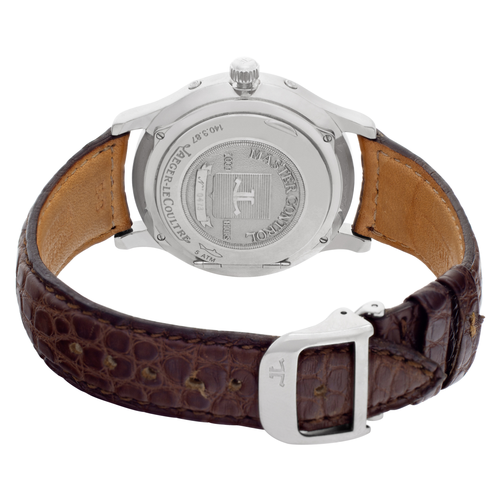 Jaeger LeCoultre 140.3.87 Master Control Automatic Male 18k White Gold 5