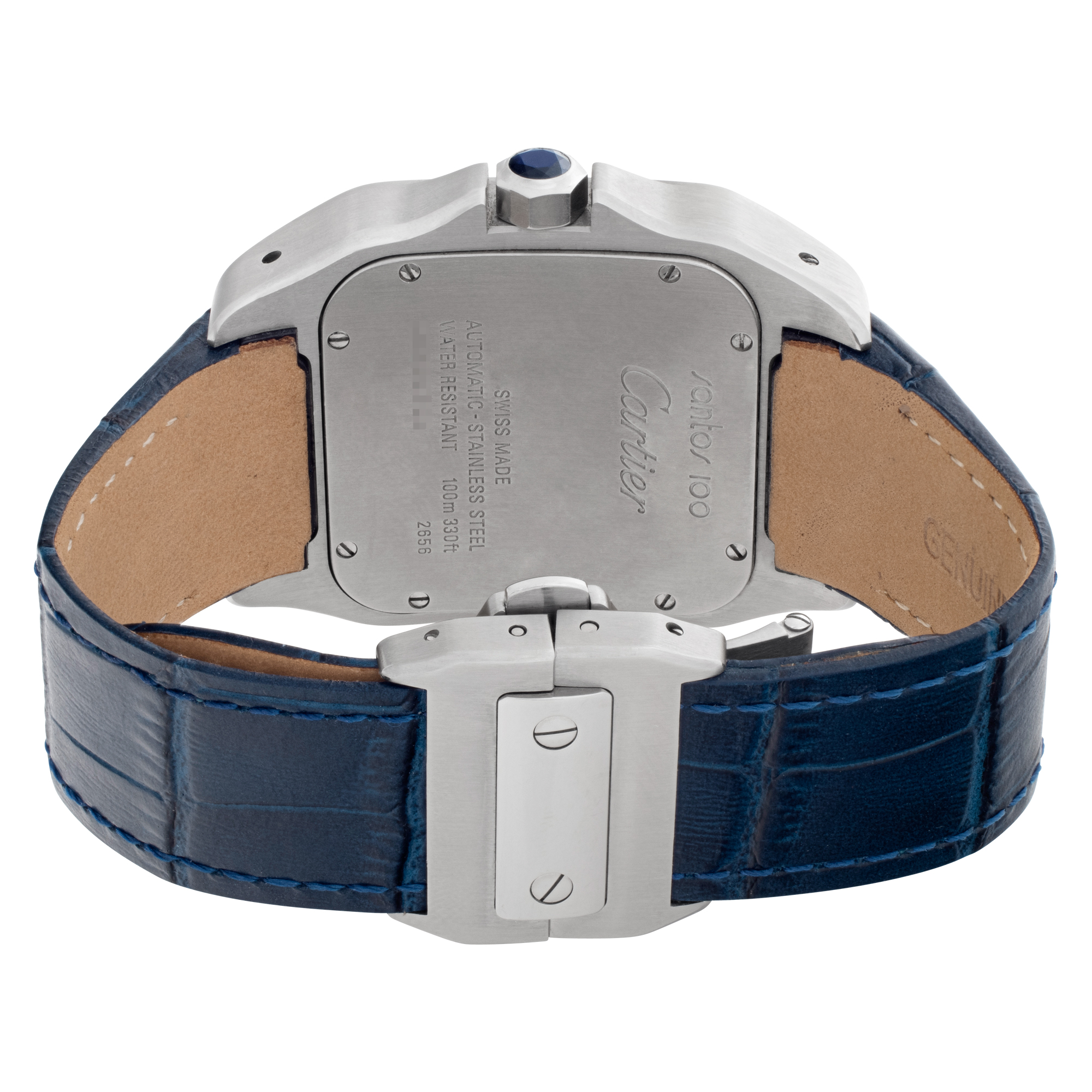 Cartier W20073X8 Santos 100 Automatic Male Stainless Steel 5