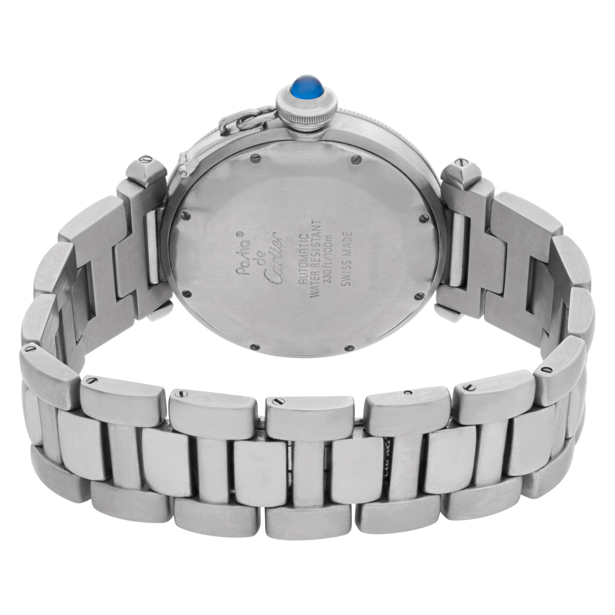 Cartier W3104H3 Pasha 38mm Automatic Male Stainless Steel 5