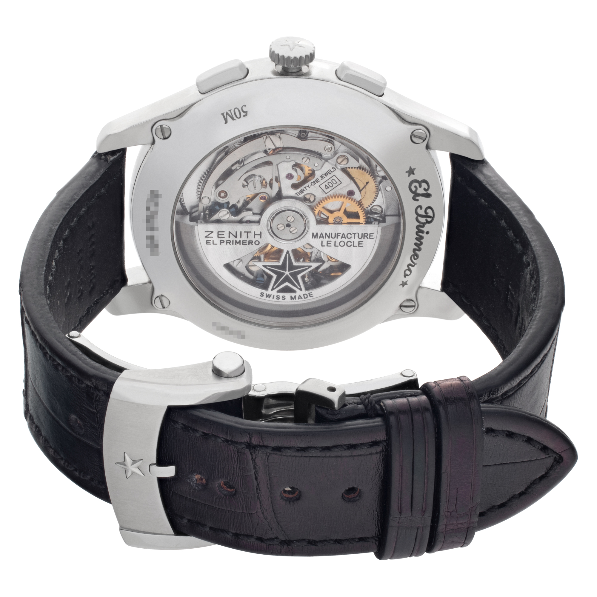 Zenith 03.2110.400/22.C493 El Primero Automatic Male Stainless Steel 5