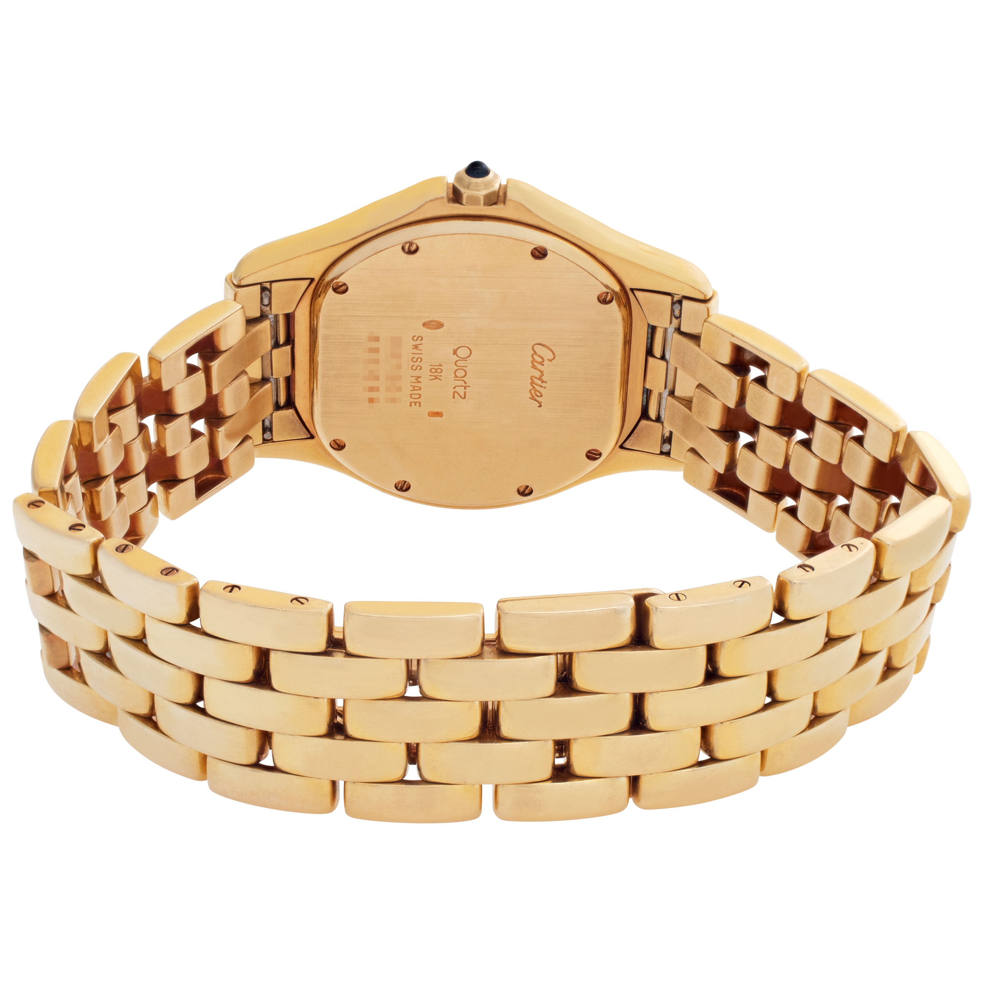 Cartier 887904 Cougar Quartz Unisex 18k yellow gold 5