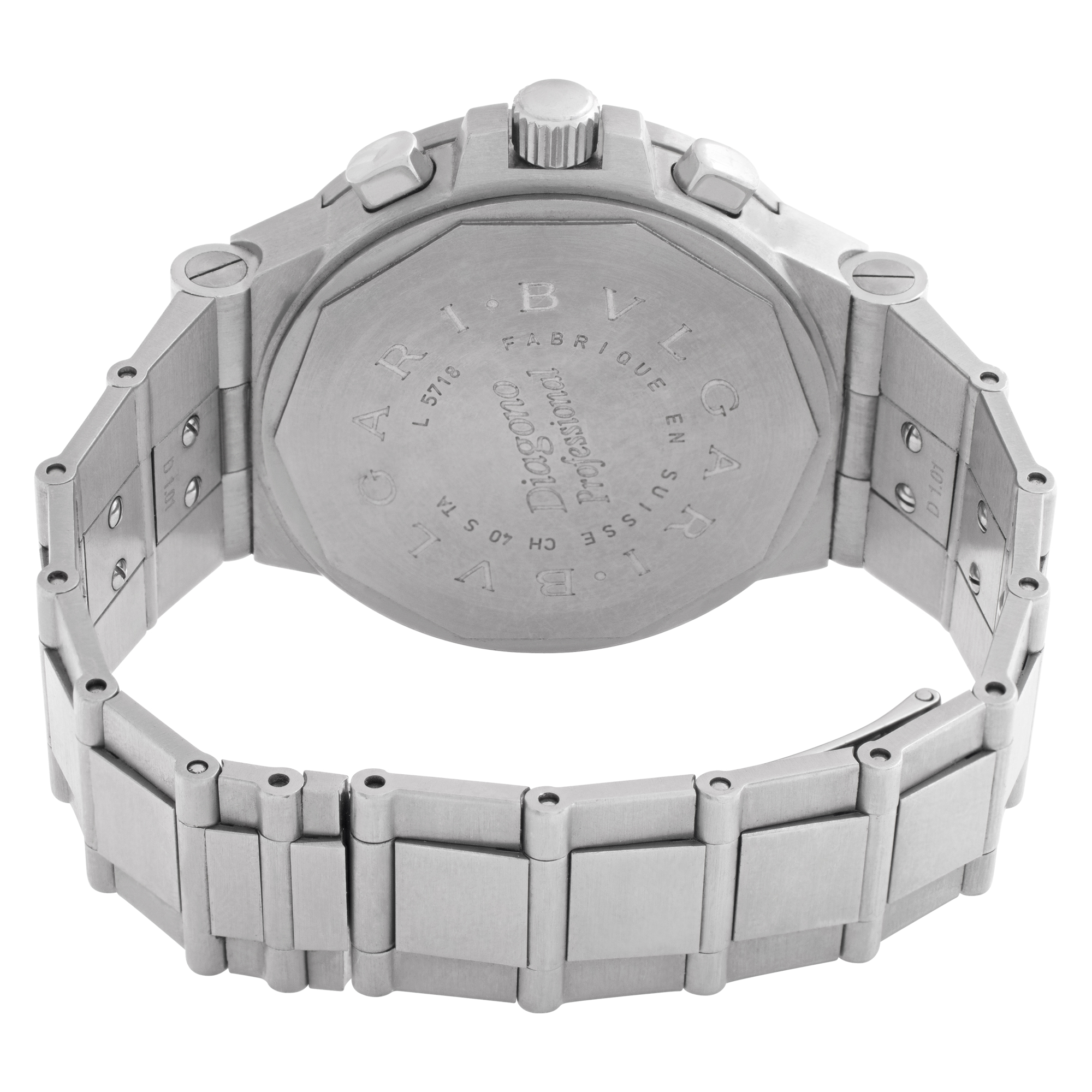 Bvlgari CH 40 ST a Diagono Automatic Unisex Stainless Steel 5
