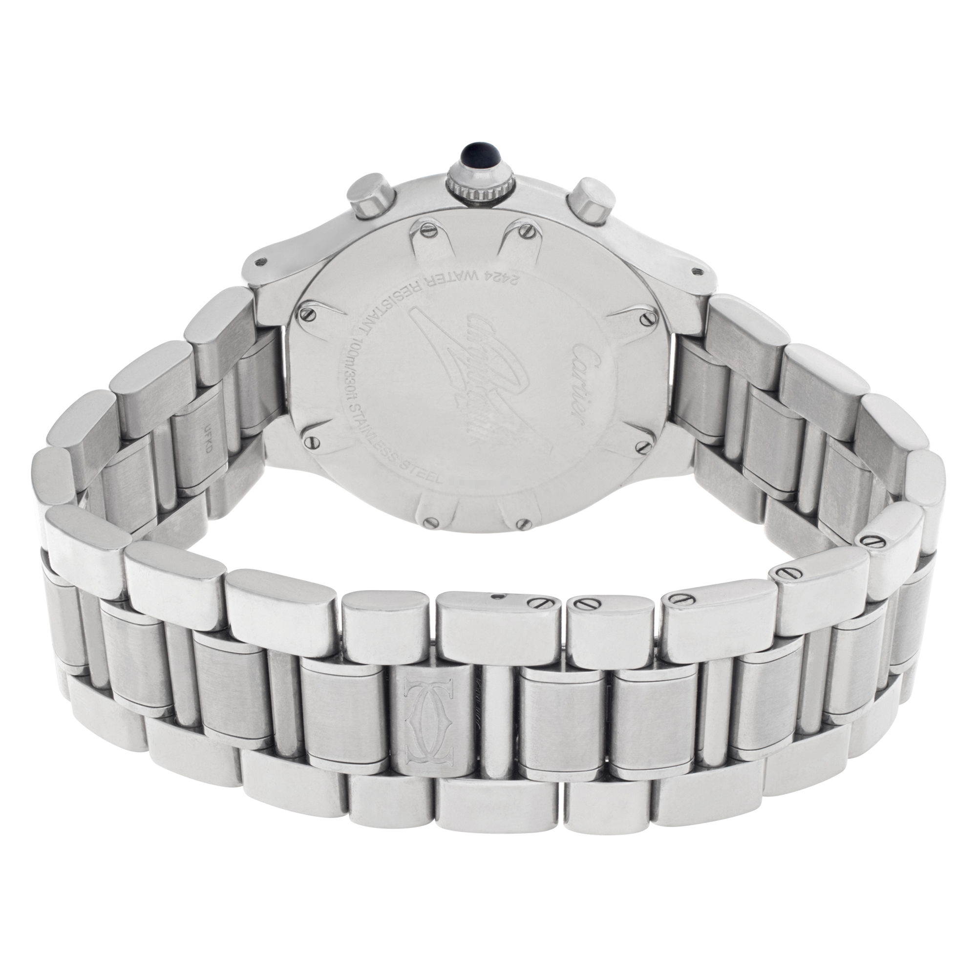 Cartier W10172t2 Chronoscaph 21 Quartz Male Stainless Steel 5