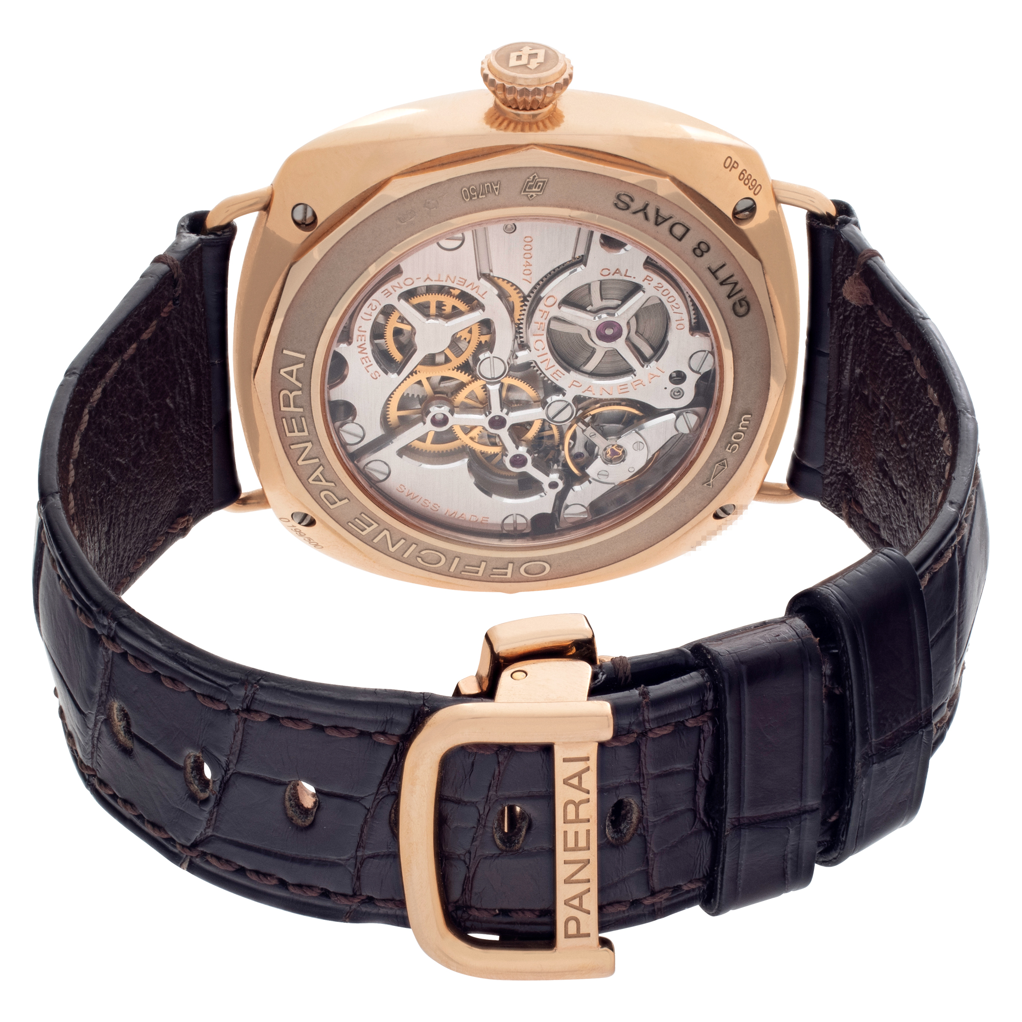 Panerai PAM395 Radiomir Manual Male 18k rose gold 5