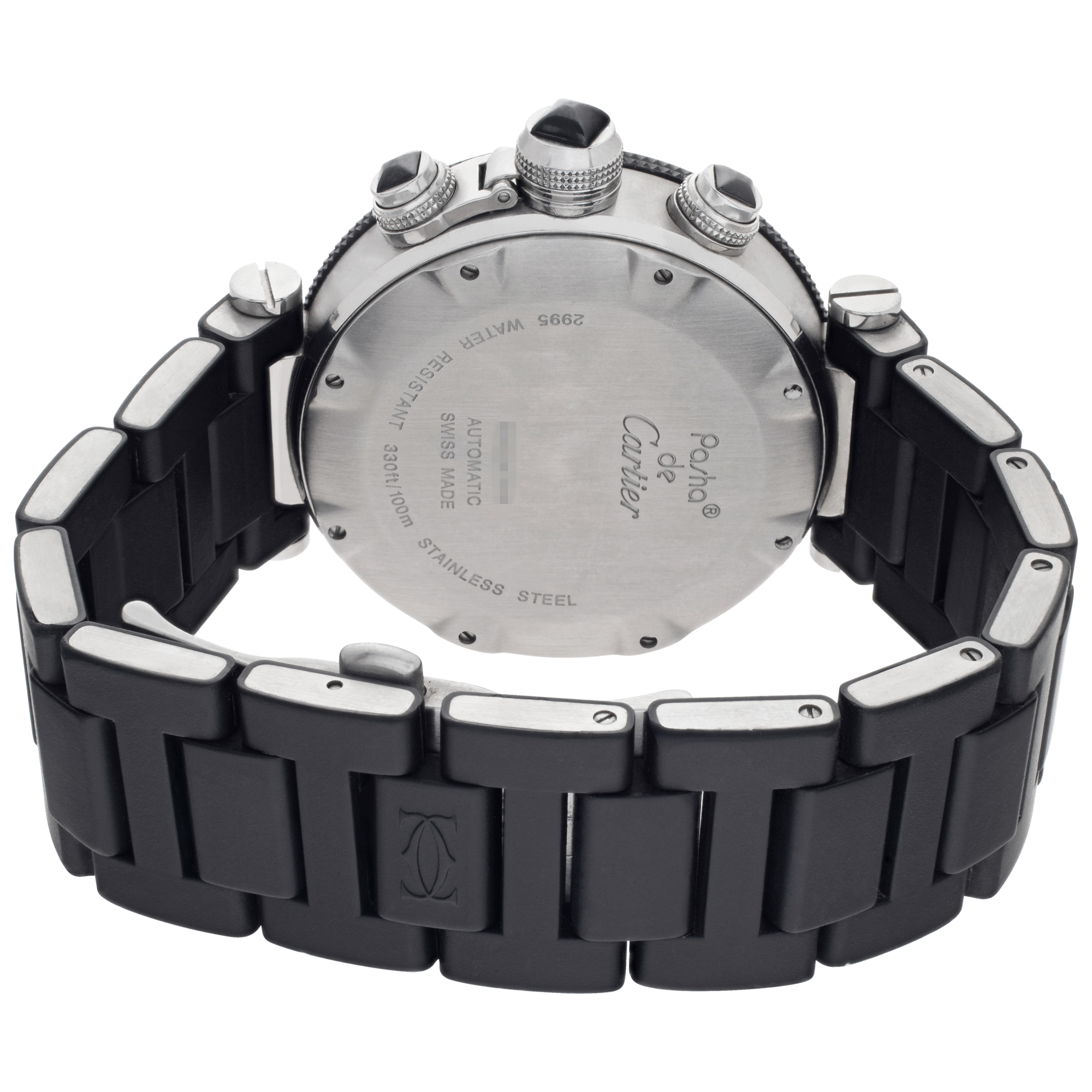 Cartier w10198U2 Pasha Automatic Male Stainless Steel 5