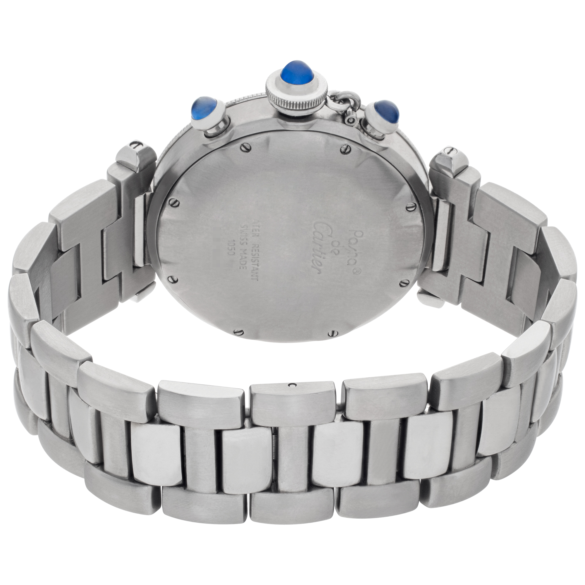 Cartier 1050 Pasha Quartz Male Stainless Steel 5