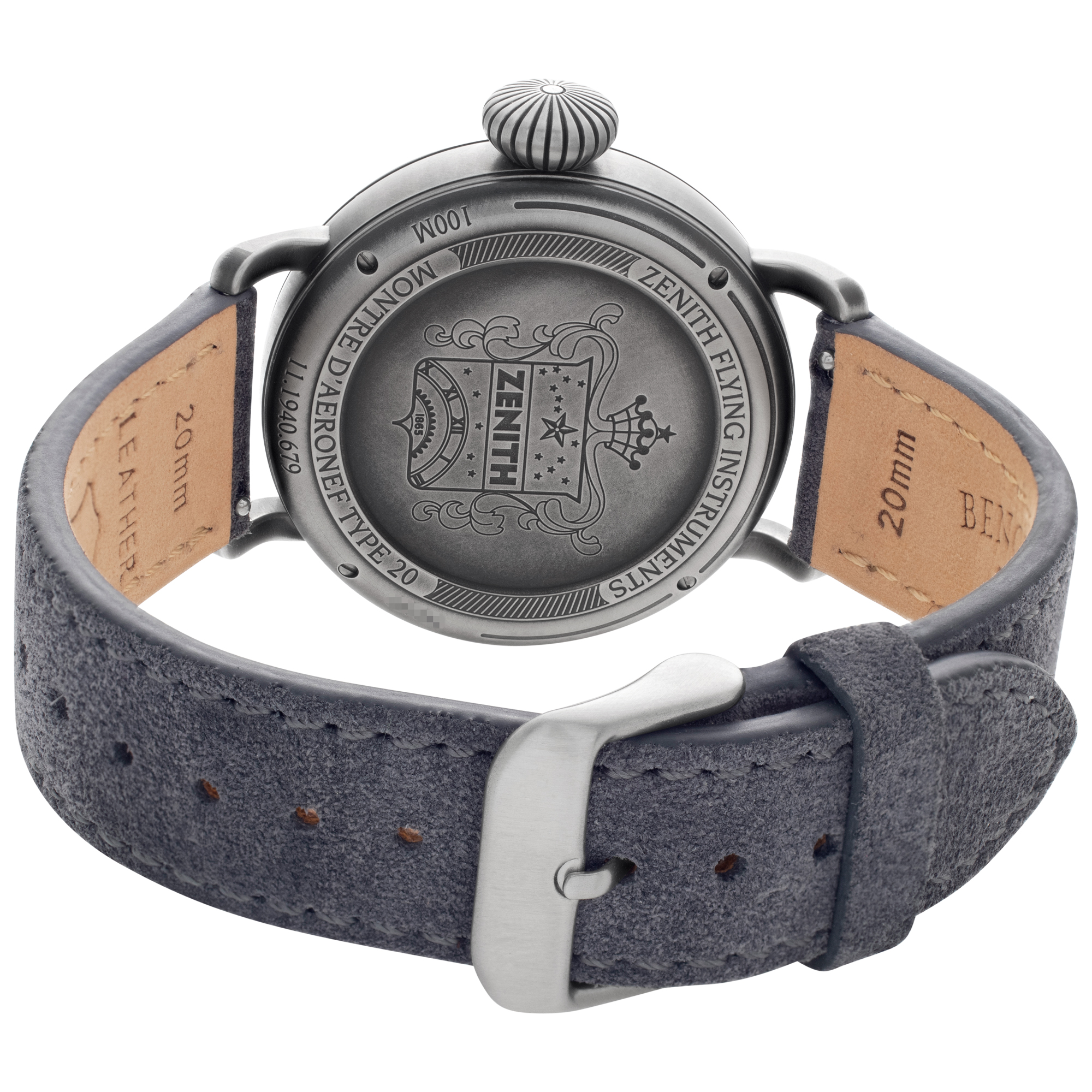 Zenith 11 Pilot Automatic Male Stainless Steel 5
