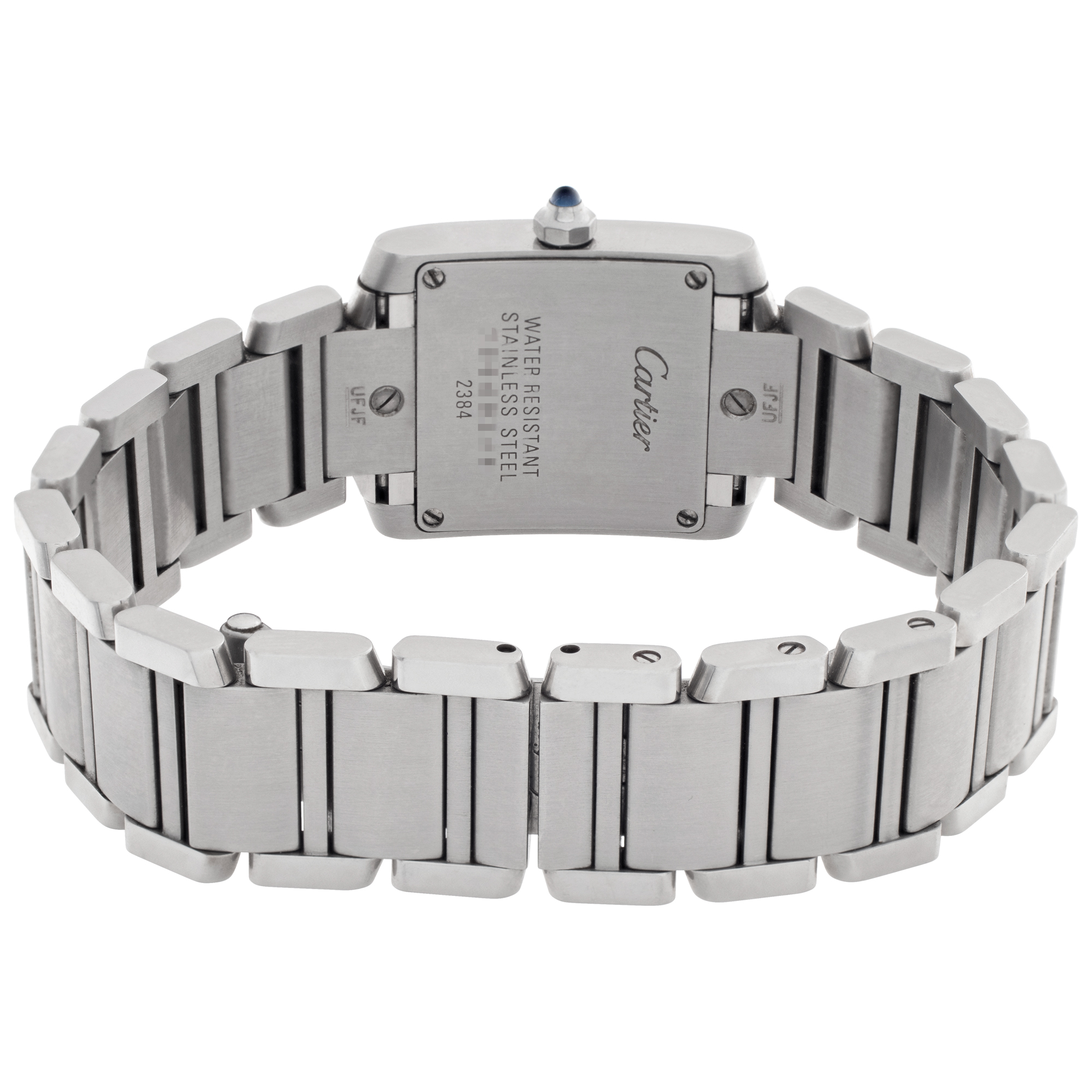 Cartier W51008Q3 Tank Francaise Quartz Female Stainless Steel 5