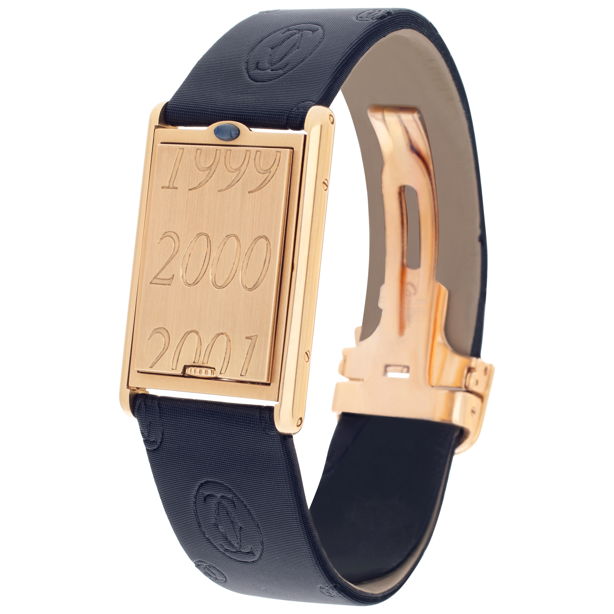 Cartier 2391 Basculante Manual Male 18k yellow gold 5