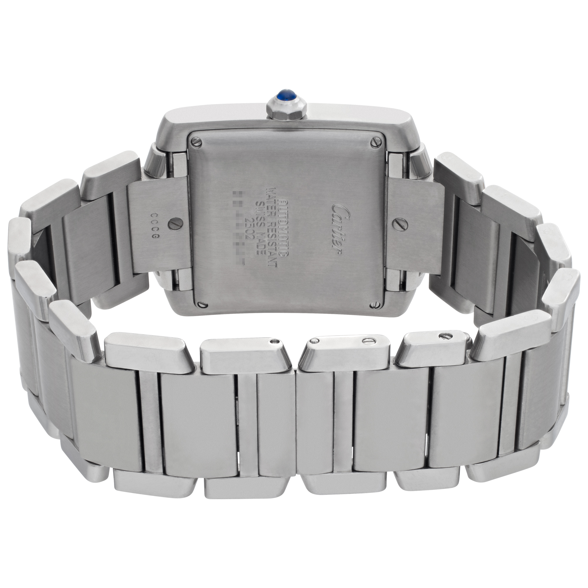 Cartier W51002Q3 Tank Francaise Automatic Unisex Stainless Steel 5