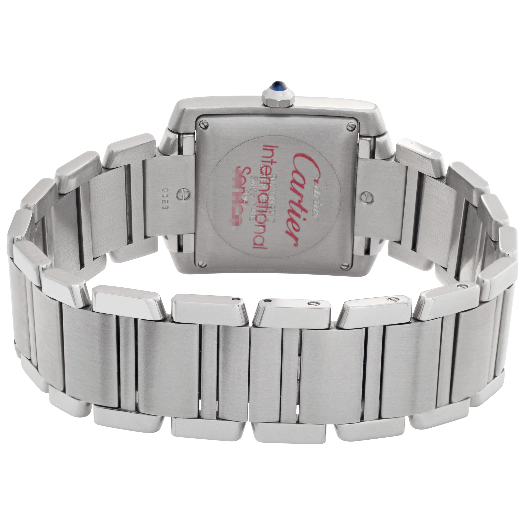 Cartier W51002Q3 Tank Francaise Automatic Unisex Stainless Steel 5