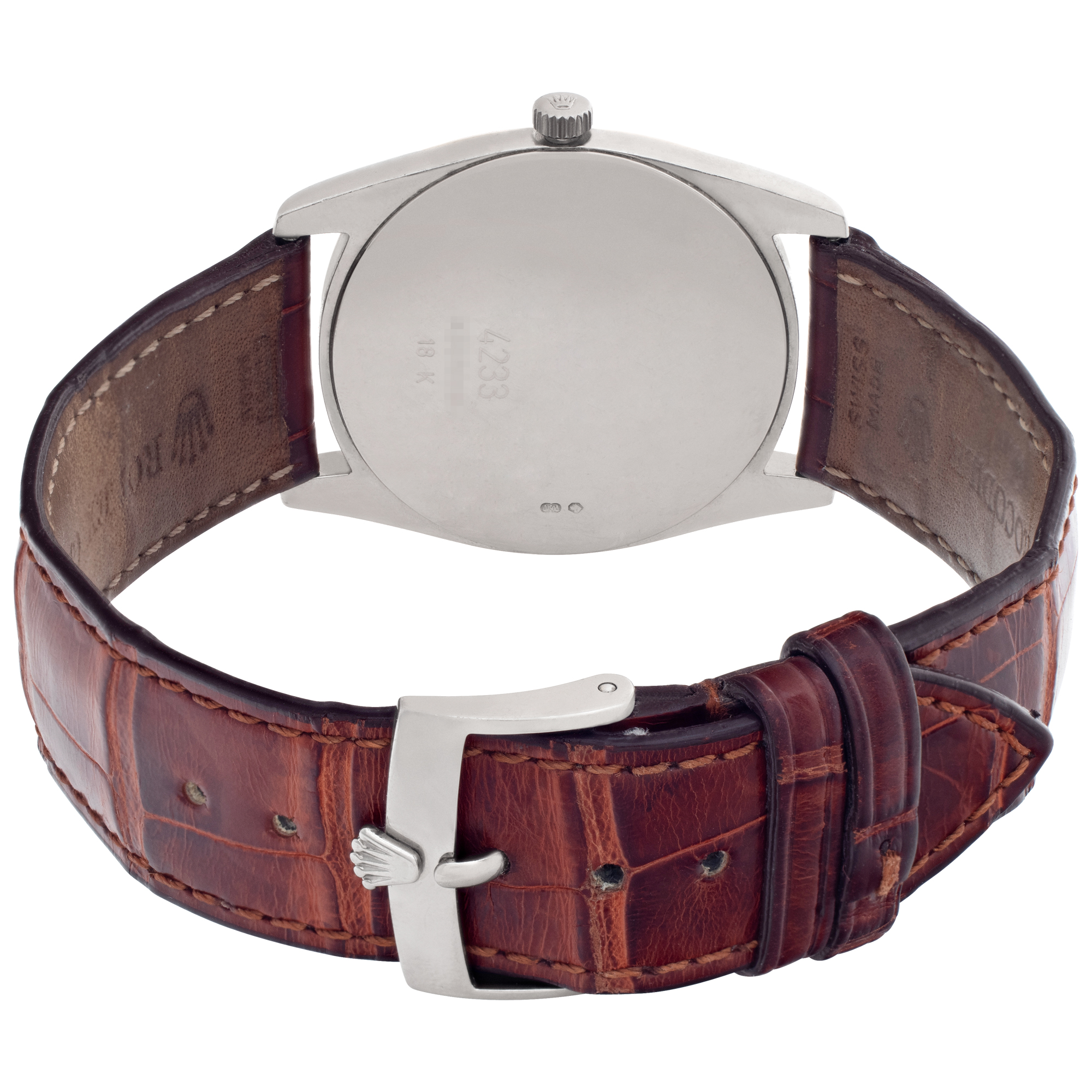 Rolex 4233 Cellini Manual Male 18k rose & white gold 5