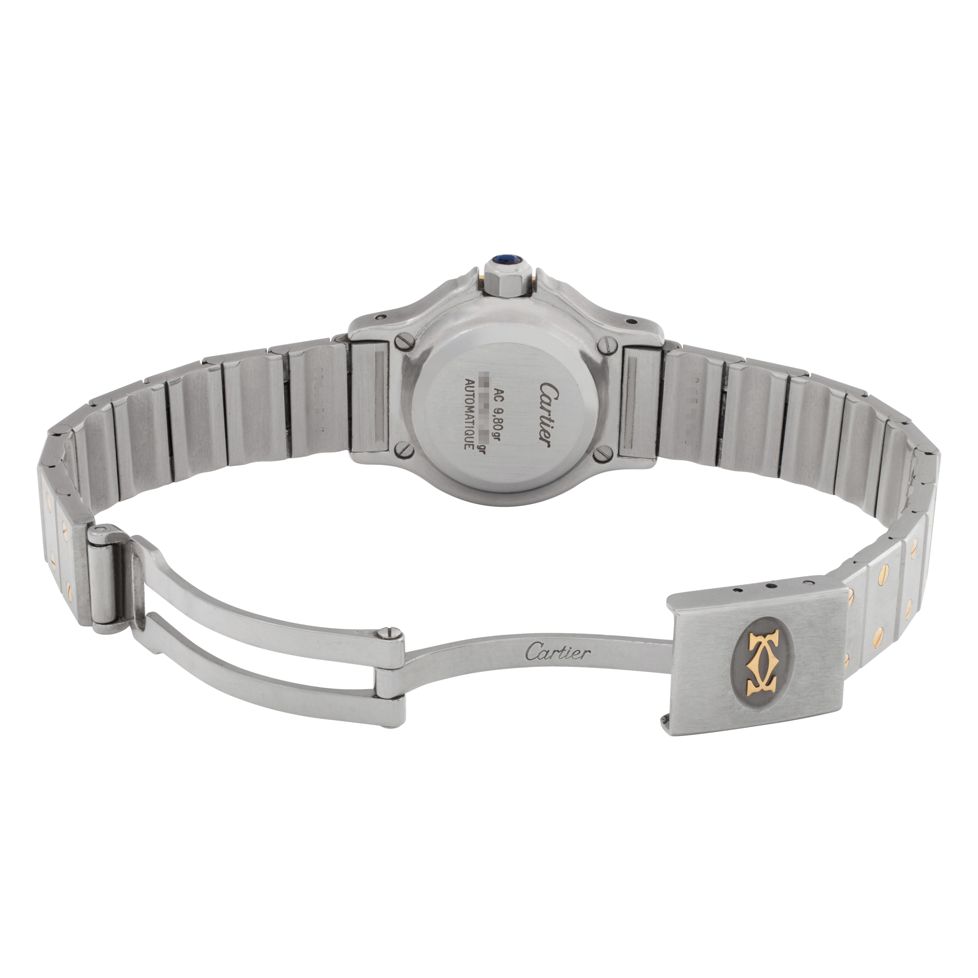 Cartier AC9.80gr Santos Automatic Female Stainless Steel 5