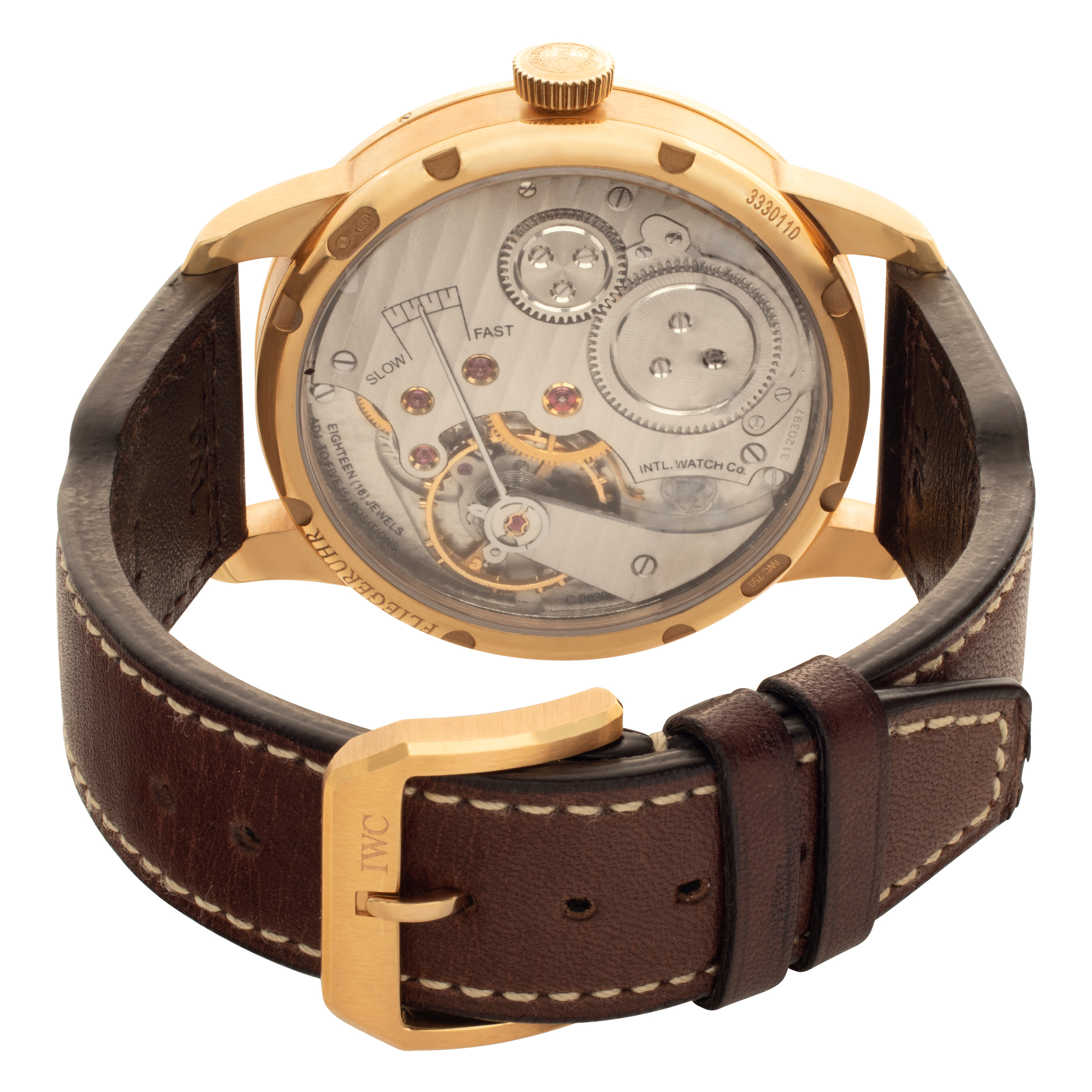 IWC IW3254-03 Pilot Manual Male 18k rose gold 5