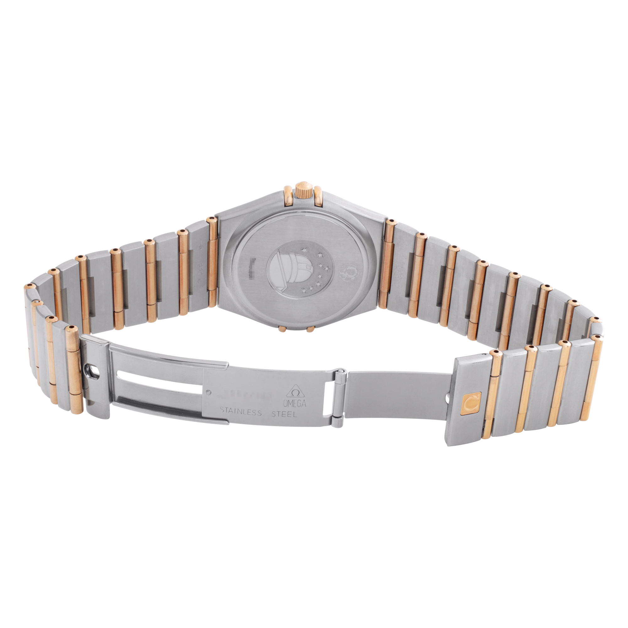 Omega 1212.30.00 Constellation Quartz Unisex 18k gold & Stainless Steel 5