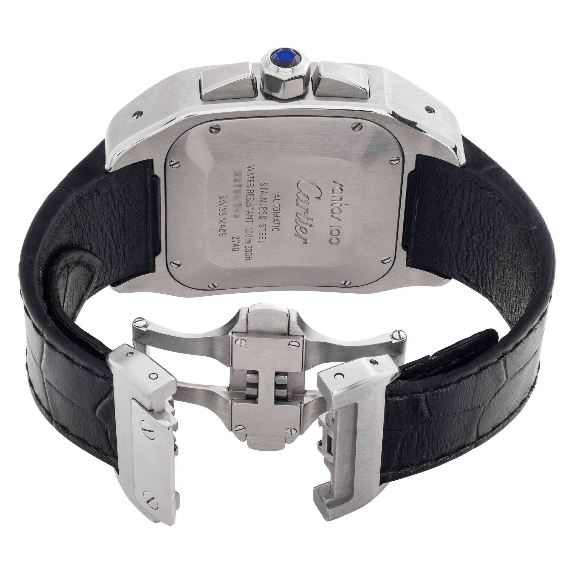 Cartier W20090X8 Santos 100 Automatic Male Stainless Steel 5