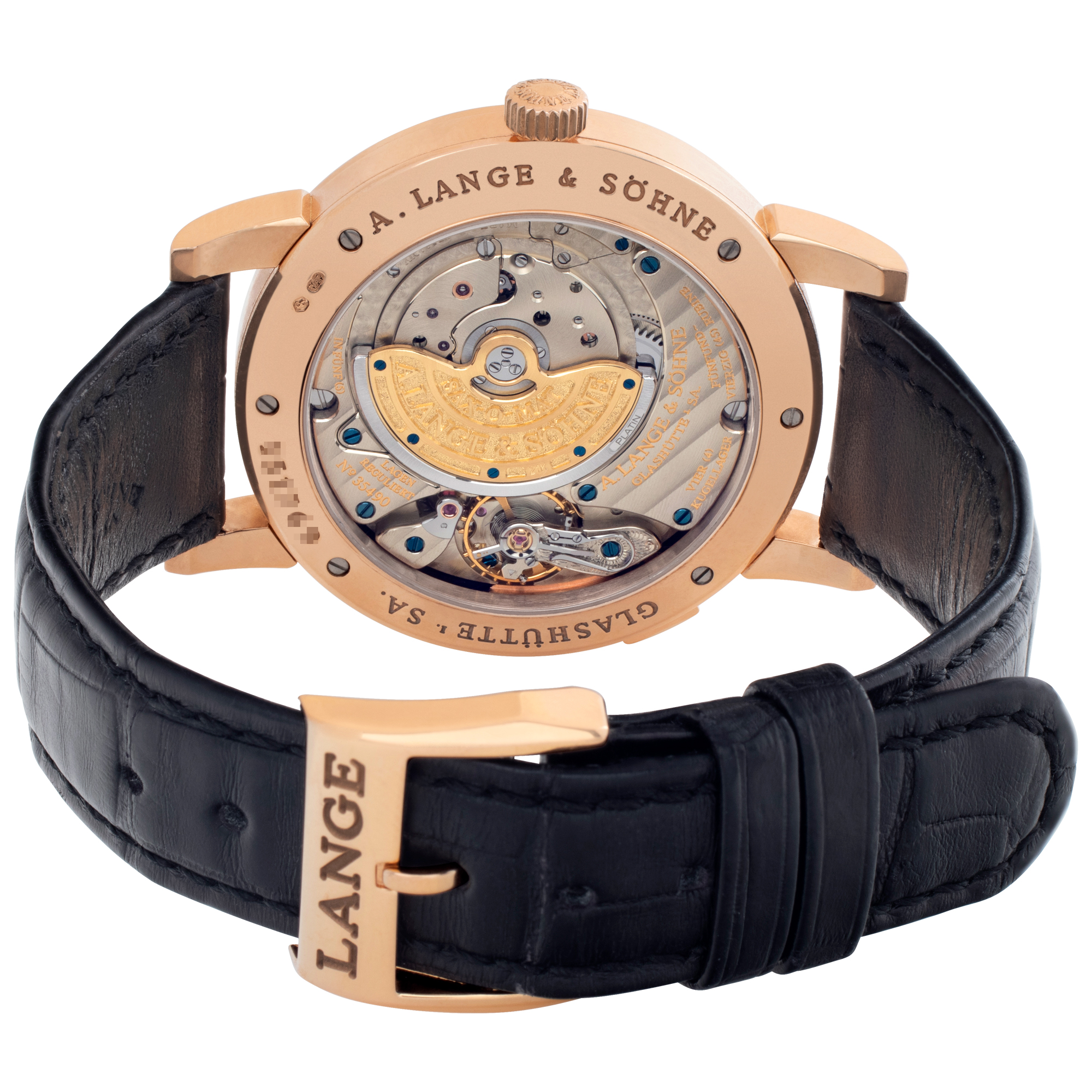 A. Lange & Sohne 309.031 Grand Automatic Male 18k rose gold 5