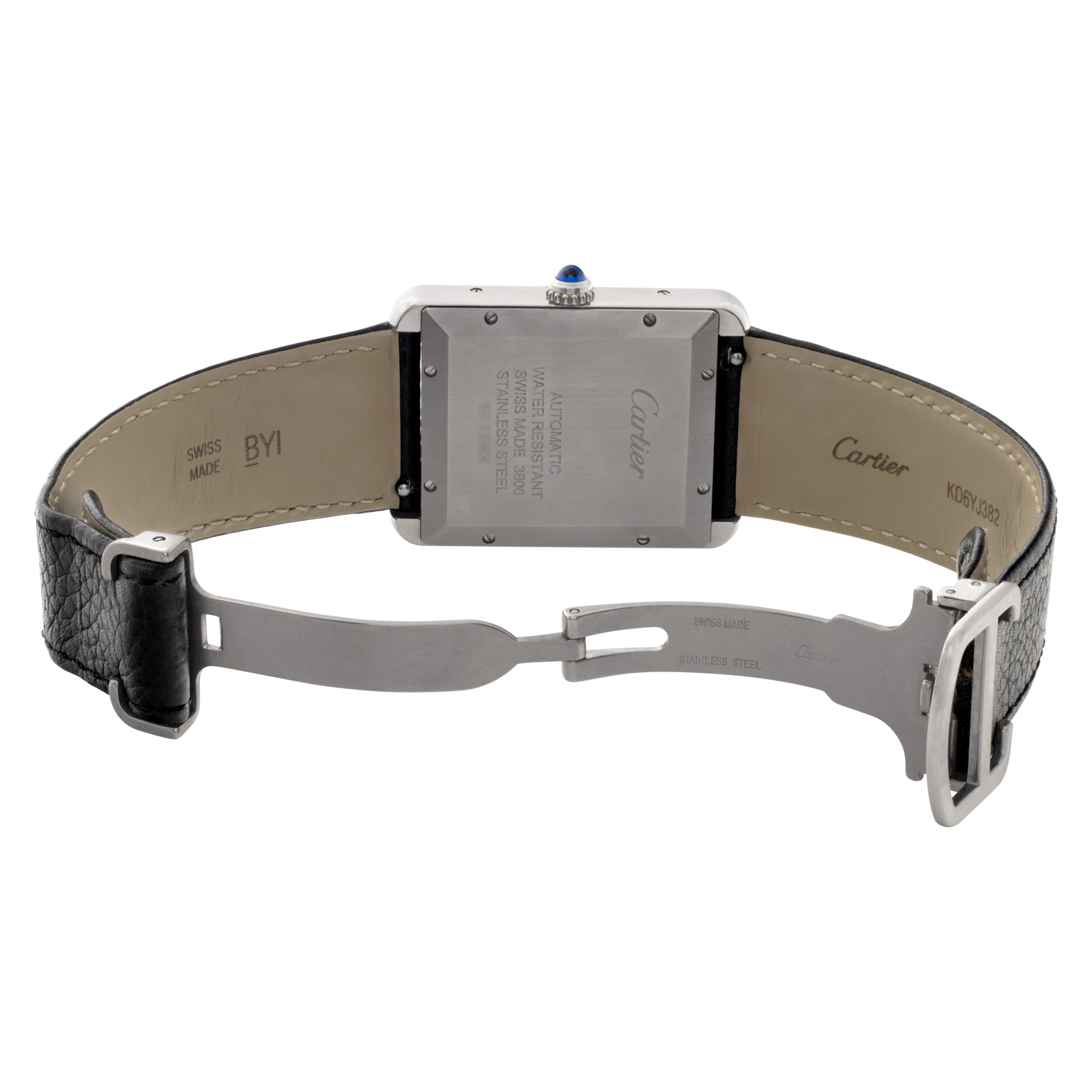 Cartier W5200027 Tank Solo Automatic Male Stainless Steel 5