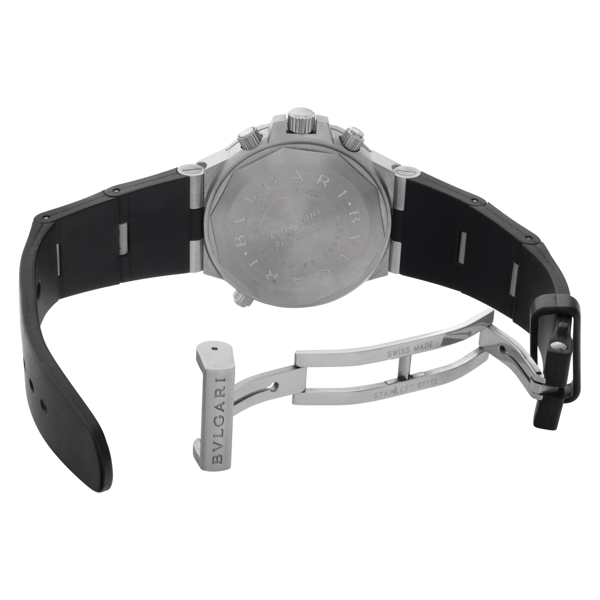 Bvlgari GMT40S Diagono Professional Automatic Male Stainless Steel 5