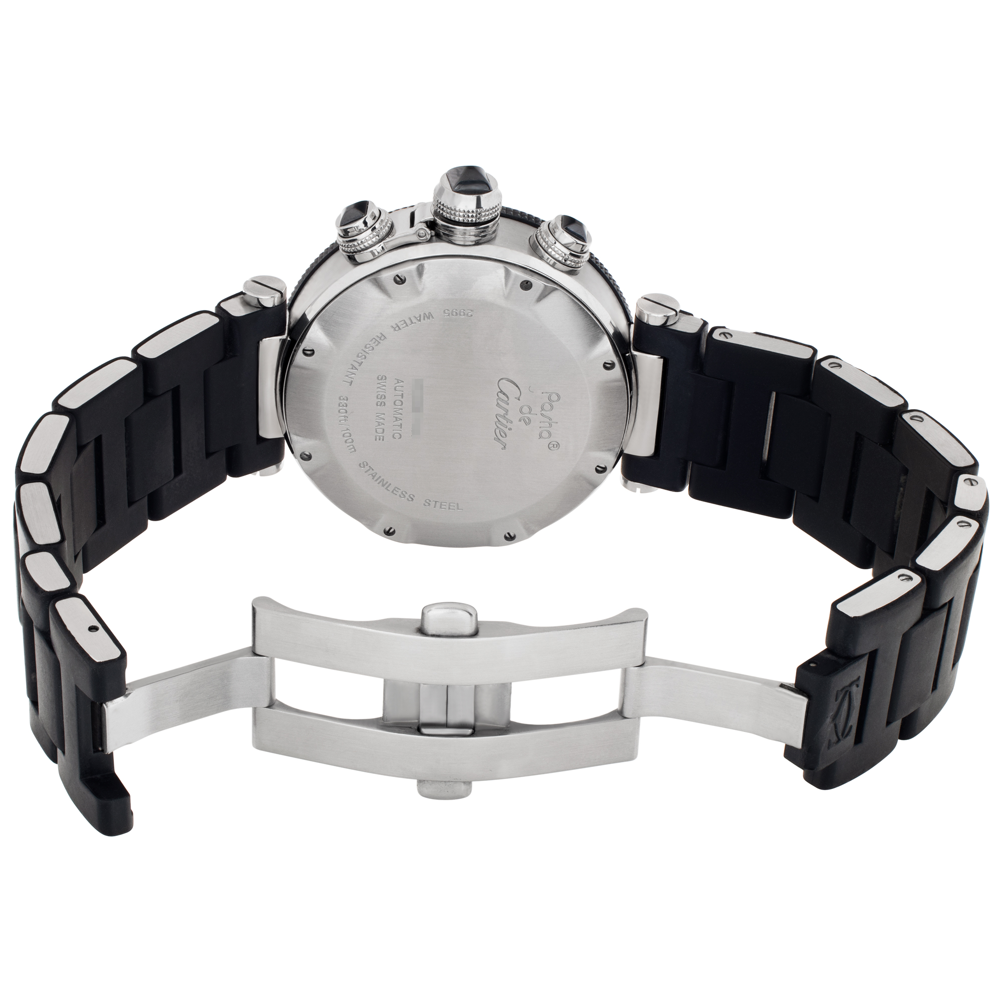 Cartier W31088U2 Pasha Seatimer Chrono Automatic Male Stainless Steel 5