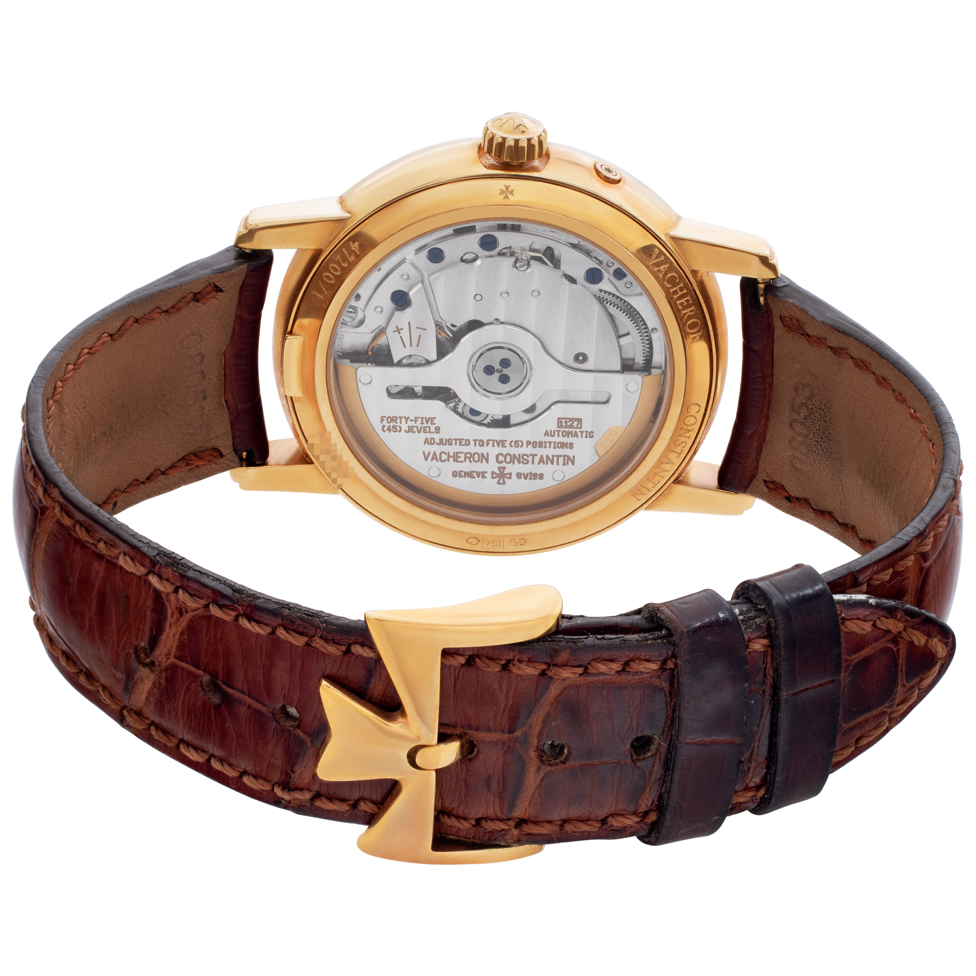 Vacheron Constantin 47200/1 patrimony Automatic Male 18k yellow gold 5