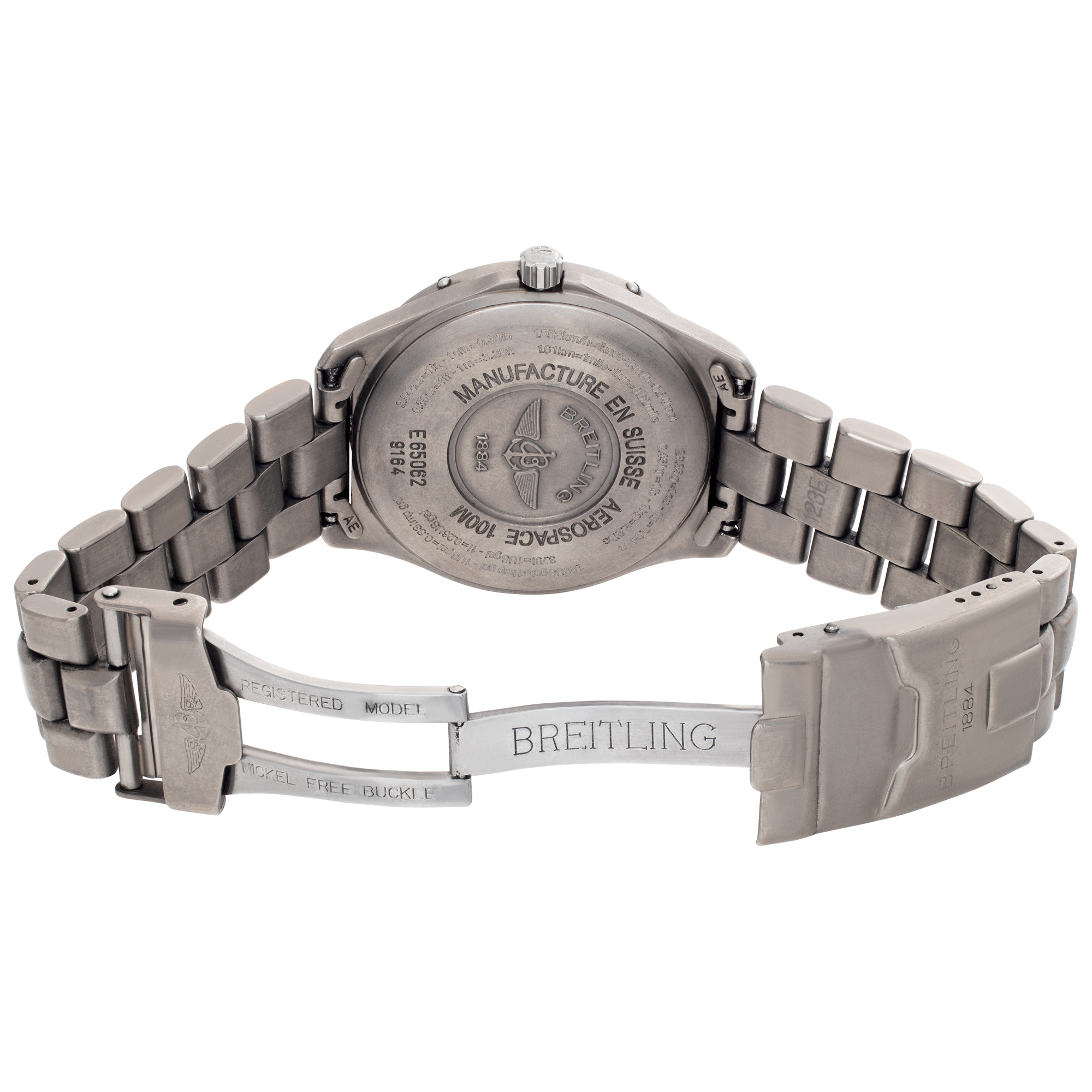 Breitling e65062 Aerospace Quartz Male Titanium 5