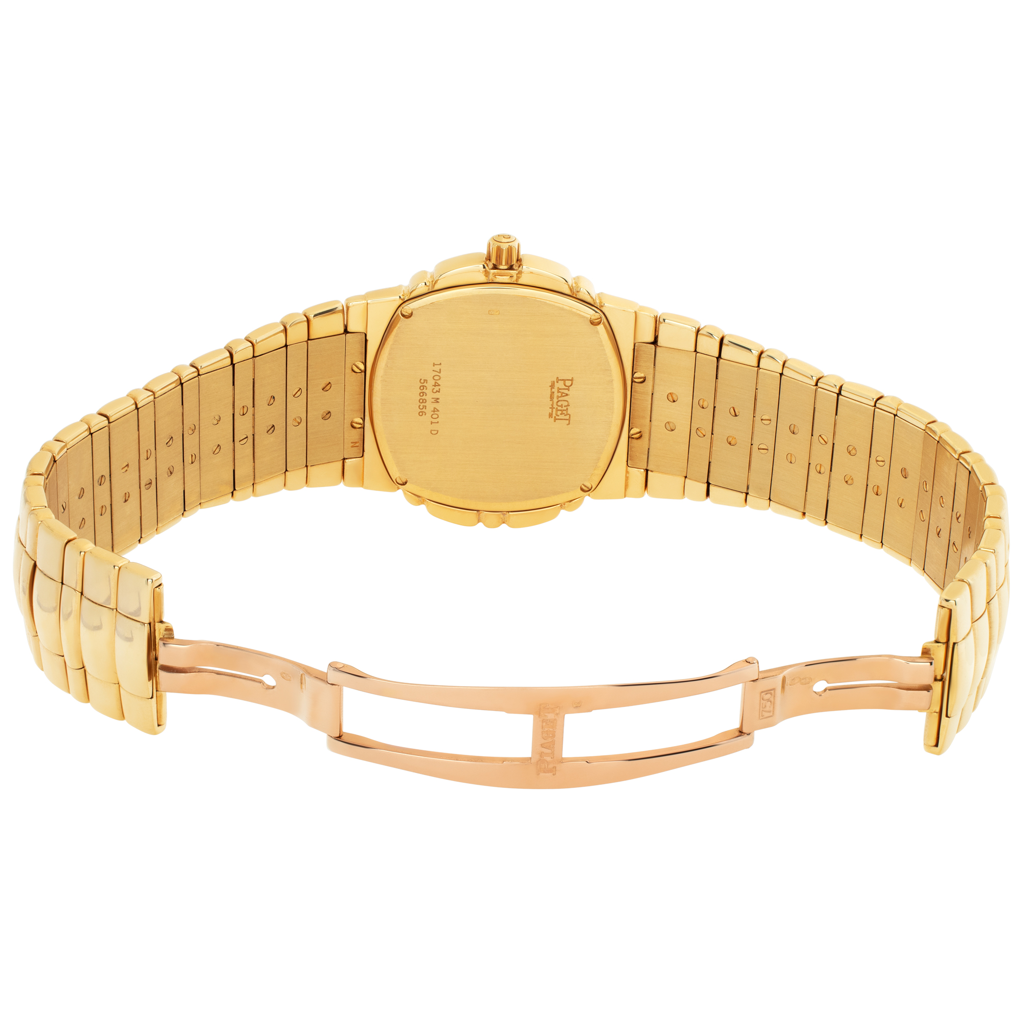 Piaget 17043 m 401 D Tanagra Quartz Unisex 18k yellow gold 5