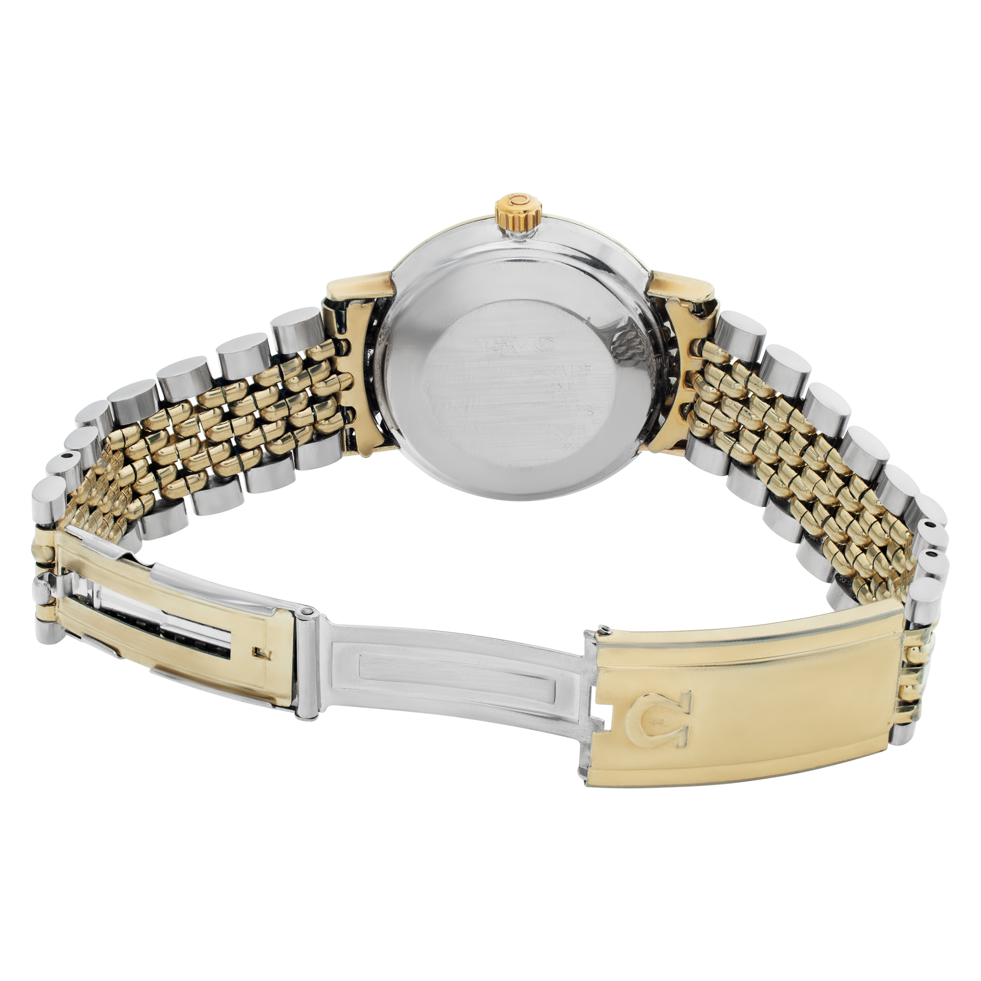 Omega KM6068 Seamaster Automatic Unisex Stainless Steel & Gold Plated 5