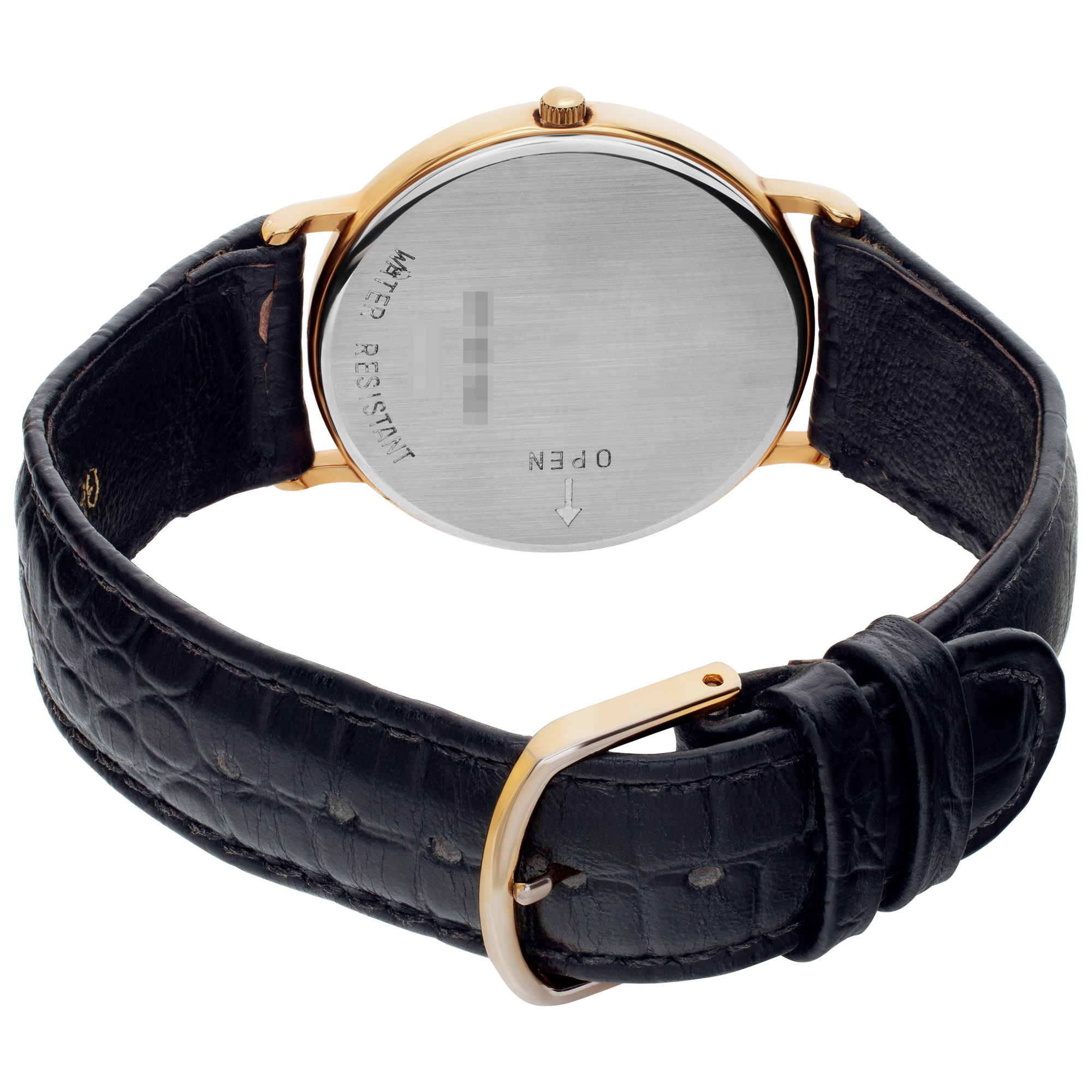 Movado 87-03-862 Annual Calendar Quartz Unisex Gold Fill 5