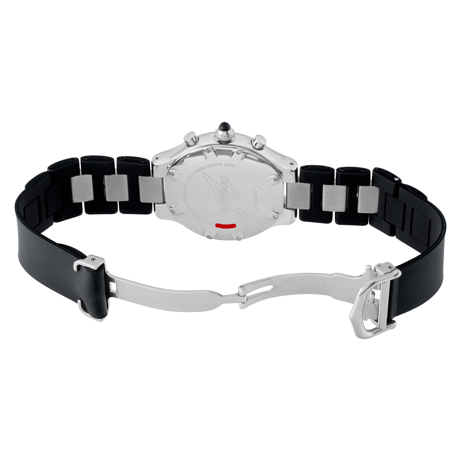 Cartier W10125U2 Chronoscaph 21 Quartz Unisex Stainless Steel 5