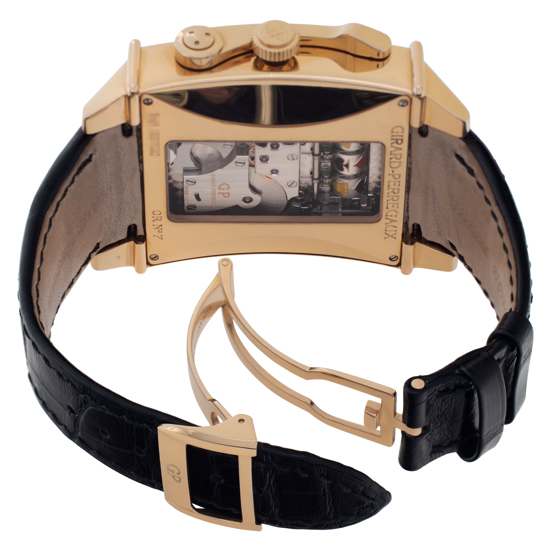 Girard Perregaux 99720-52-651-BAGA Vintage 1945 Manual Male 18k rose gold 5