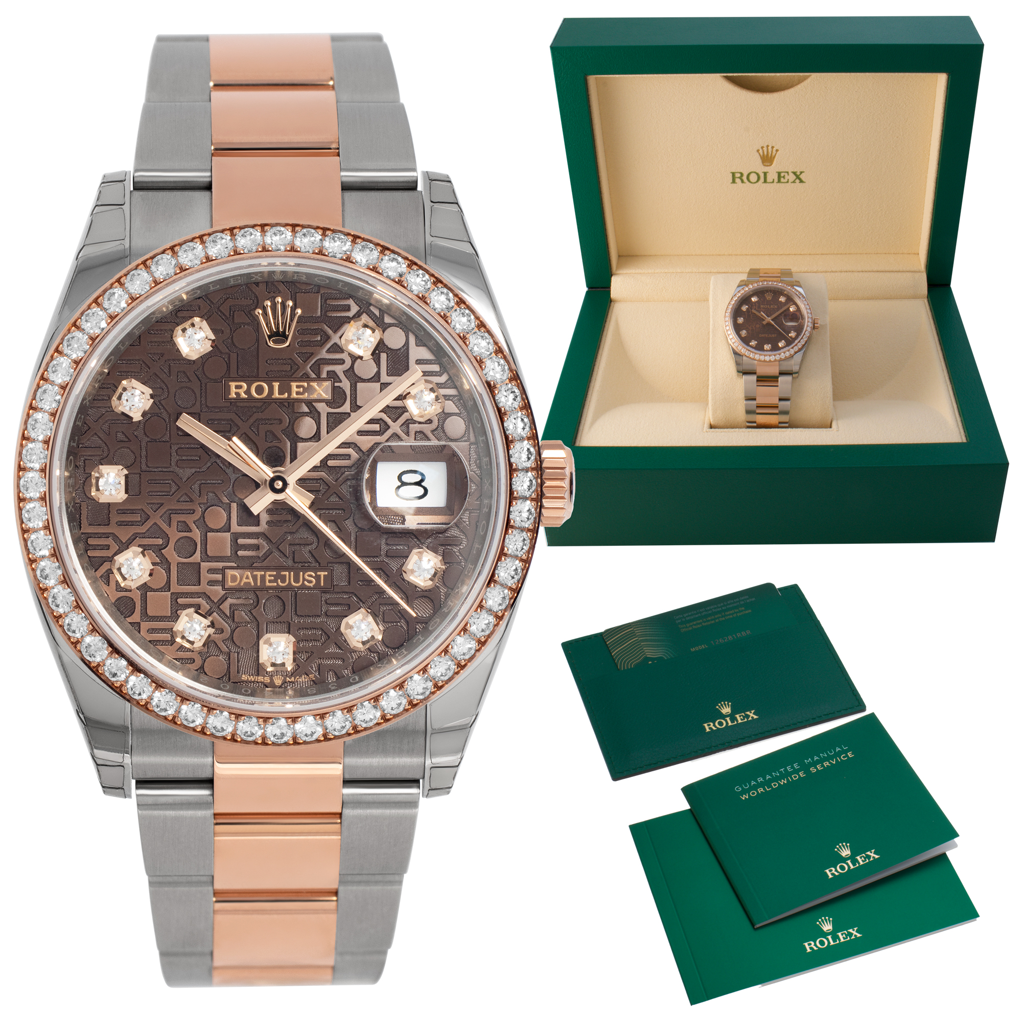 Rolex 126281RBR Datejust Automatic Unisex Stainless Steel 5