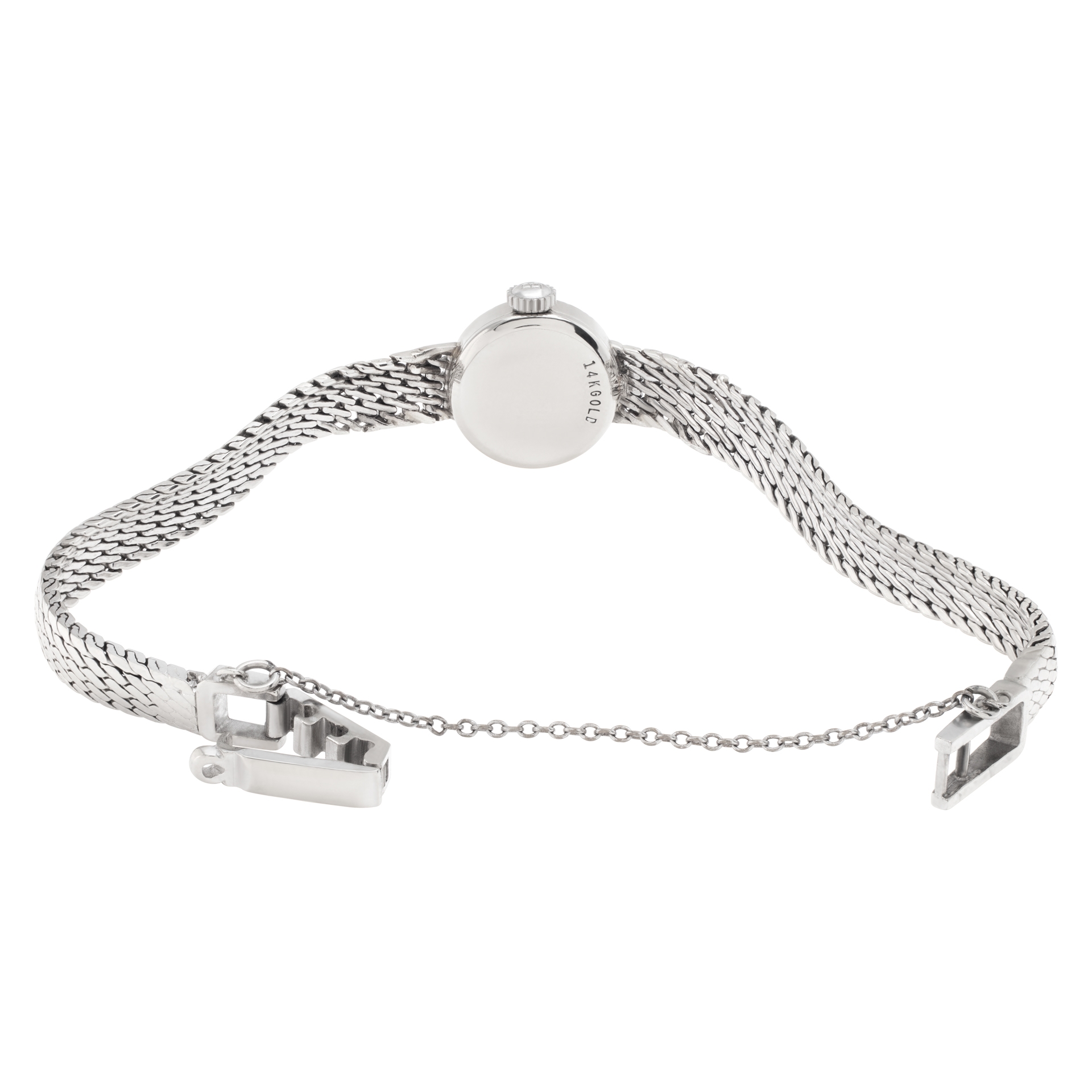 Omega Omega 3862 Cocktail Manual Female 14k White Gold 5