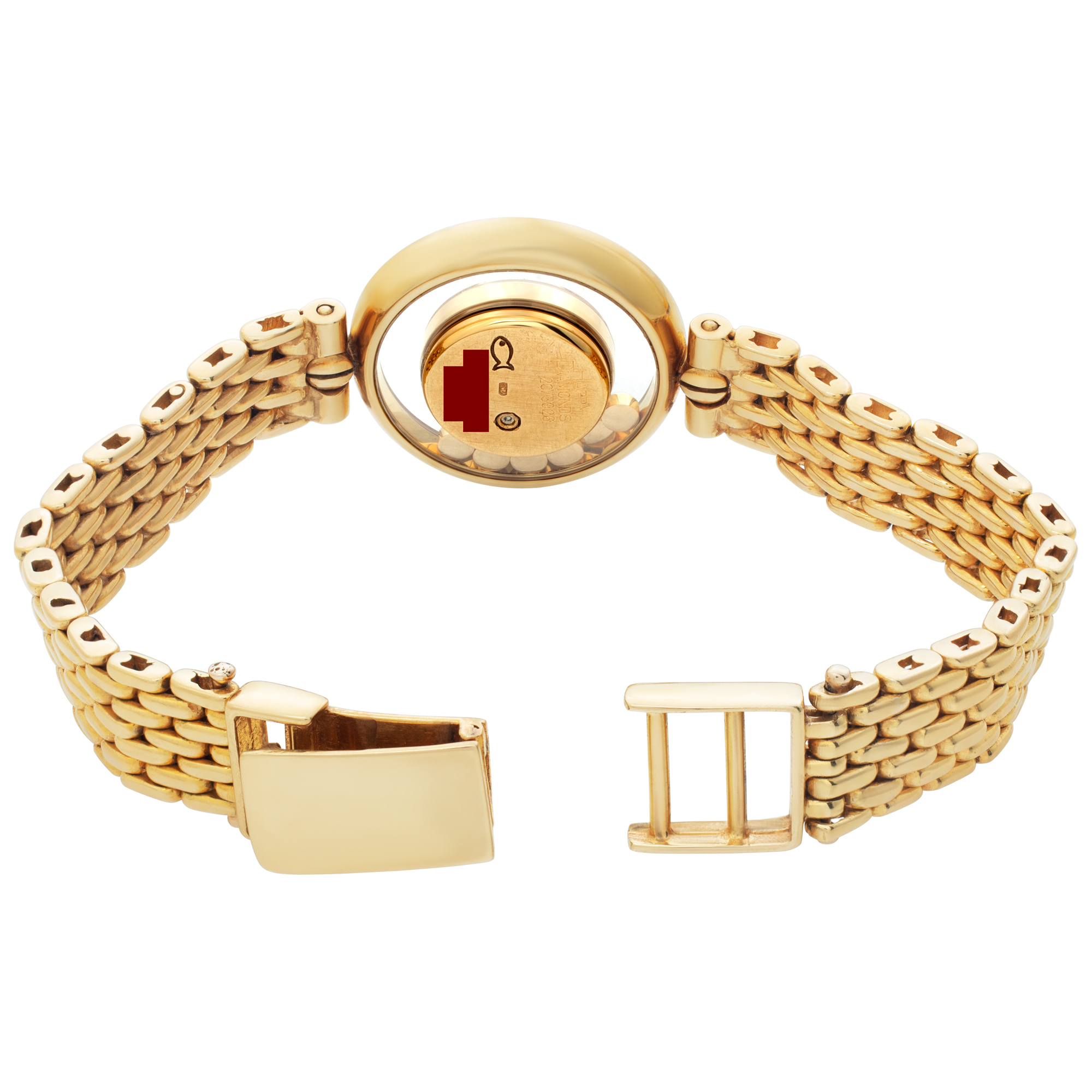 Chopard 295084103 Happy Diamond Quartz Female 18k yellow gold 5