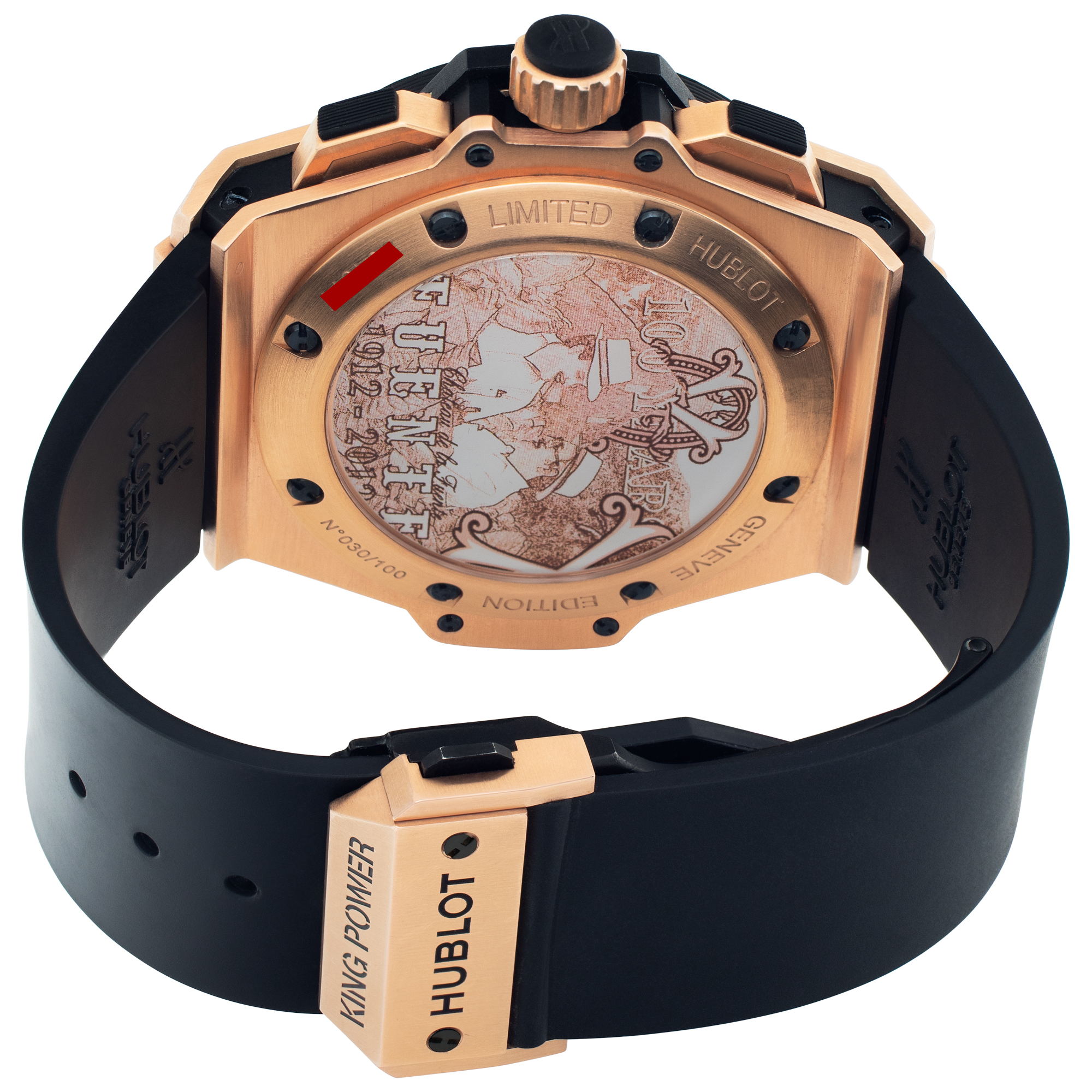 Hublot 703.OX.3113>HR.OPX12 King Power Arturo Fuente Automatic Male 18k rose gold & titanium 5