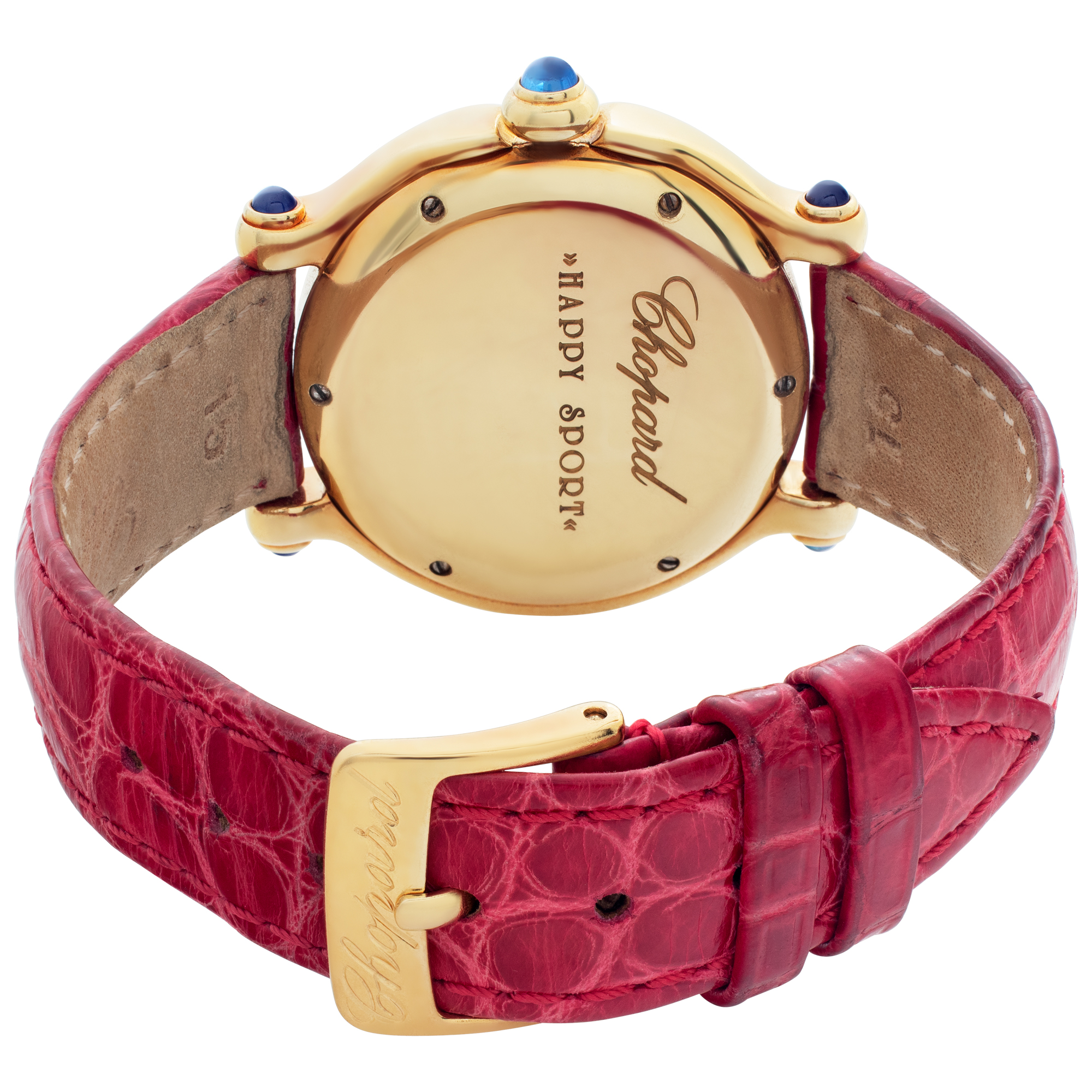 Chopard 27/6144-23/11 Happy Sport Quartz Female 18k yellow gold 5