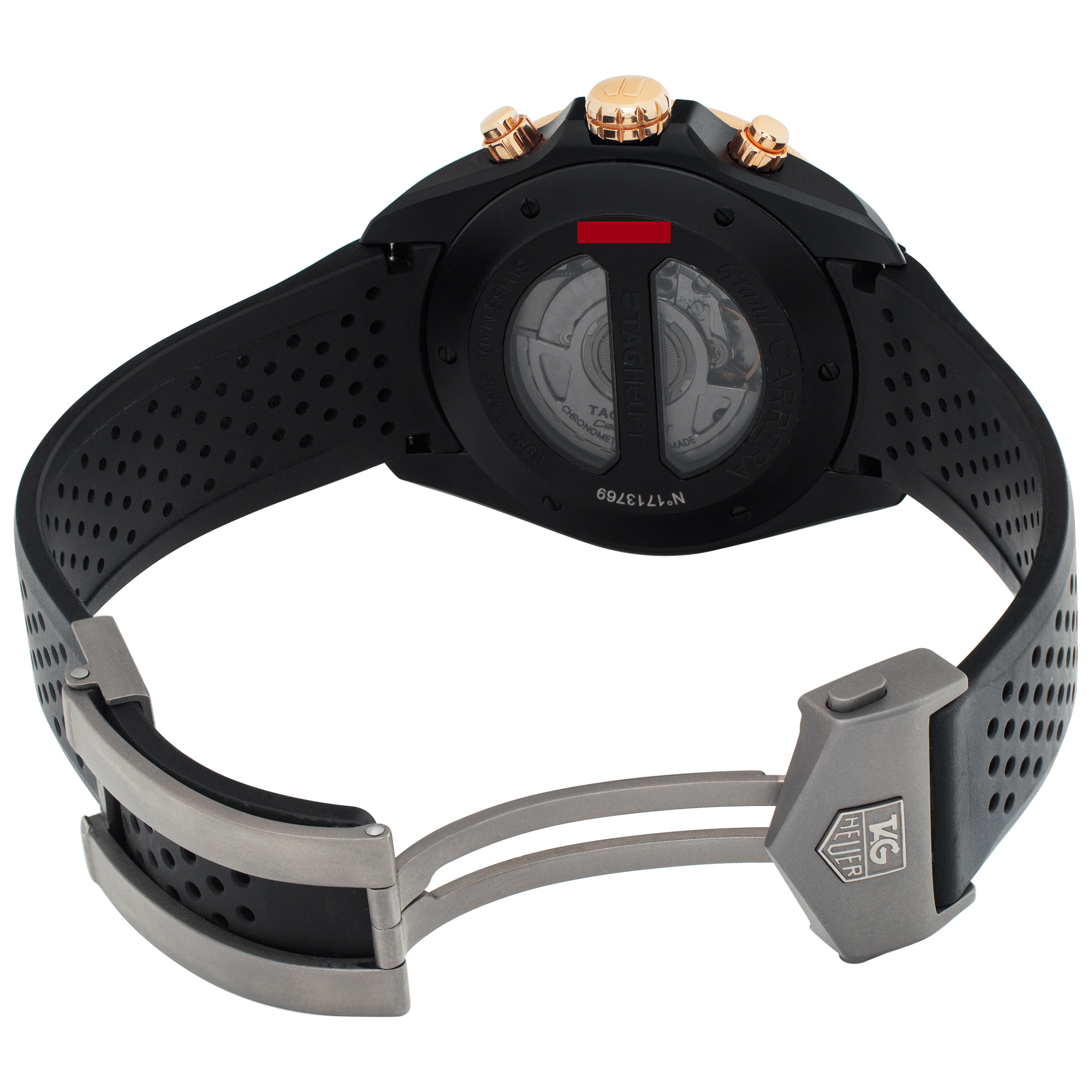 Tag Heuer cav518e.ft6016 Carrera Automatic Male Titanium 5