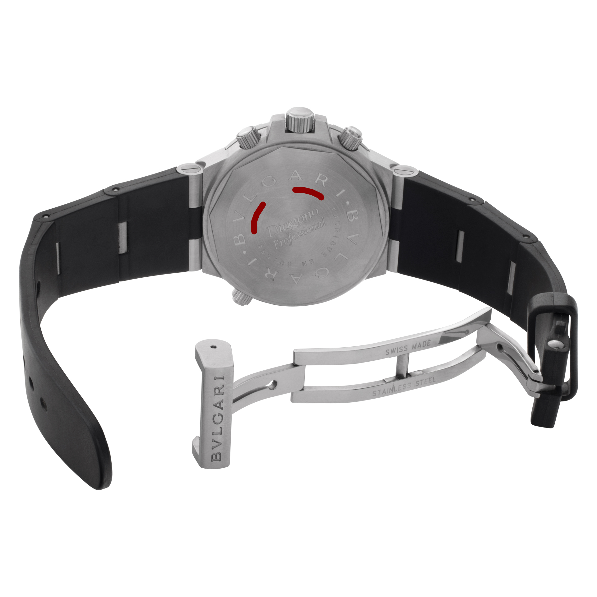 Bvlgari gmt40s Diagono Automatic Male Stainless Steel 5