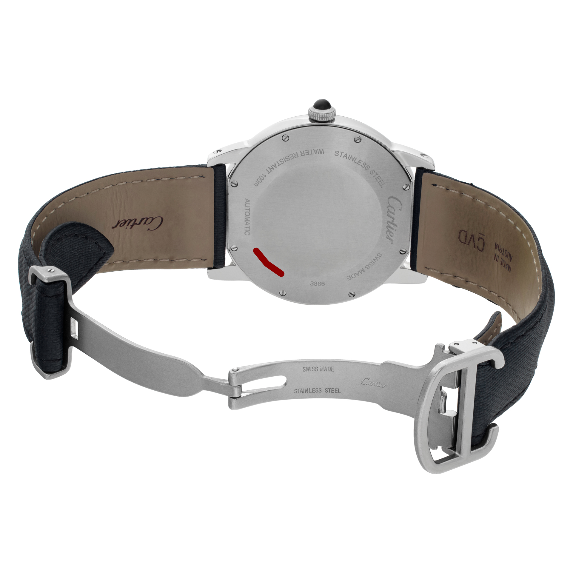 Cartier wsrn0003 Ronde Croisiere Automatic Unisex Stainless Steel 5
