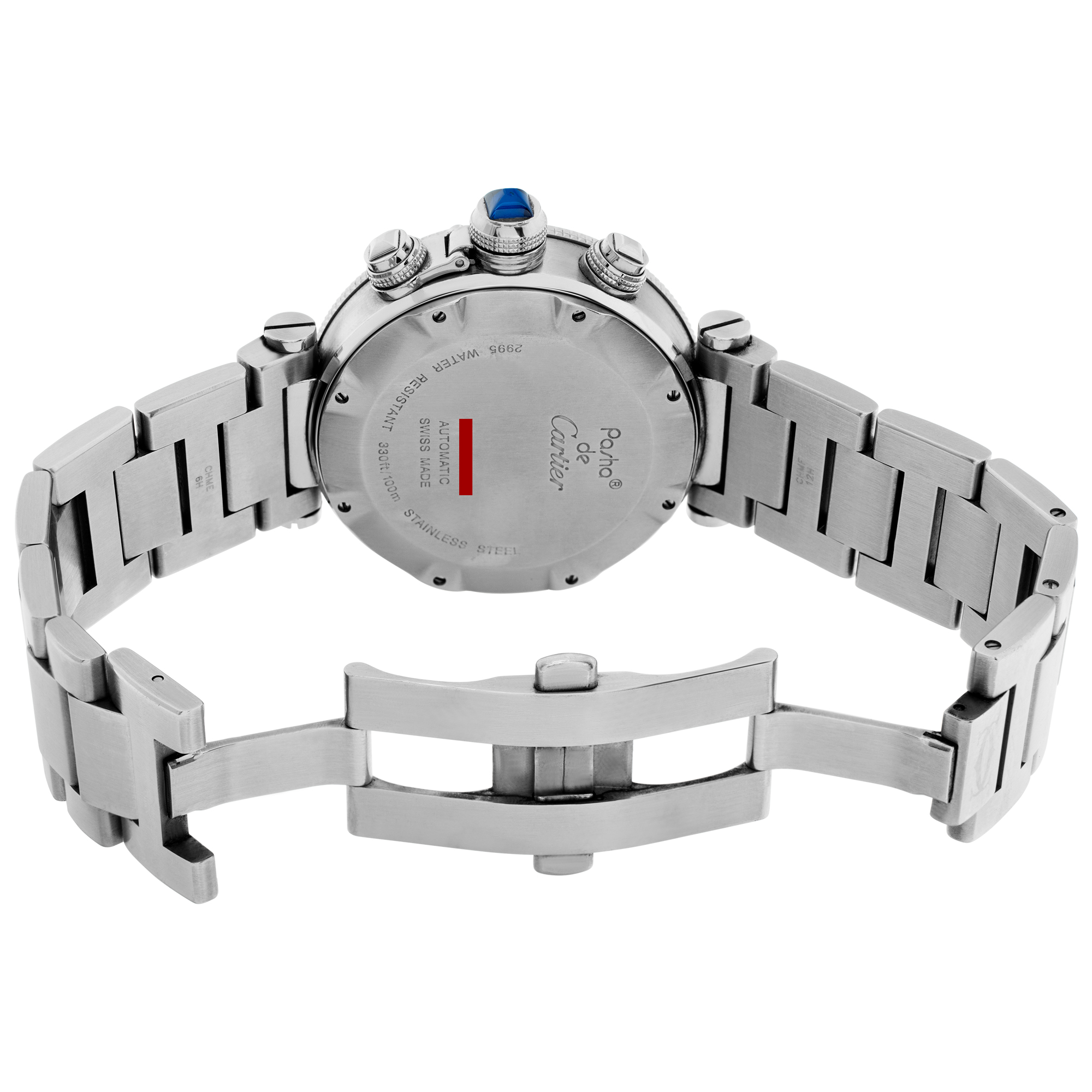 Cartier W31089M7 Pasha Seatimer Chrono Automatic Male Stainless Steel 5