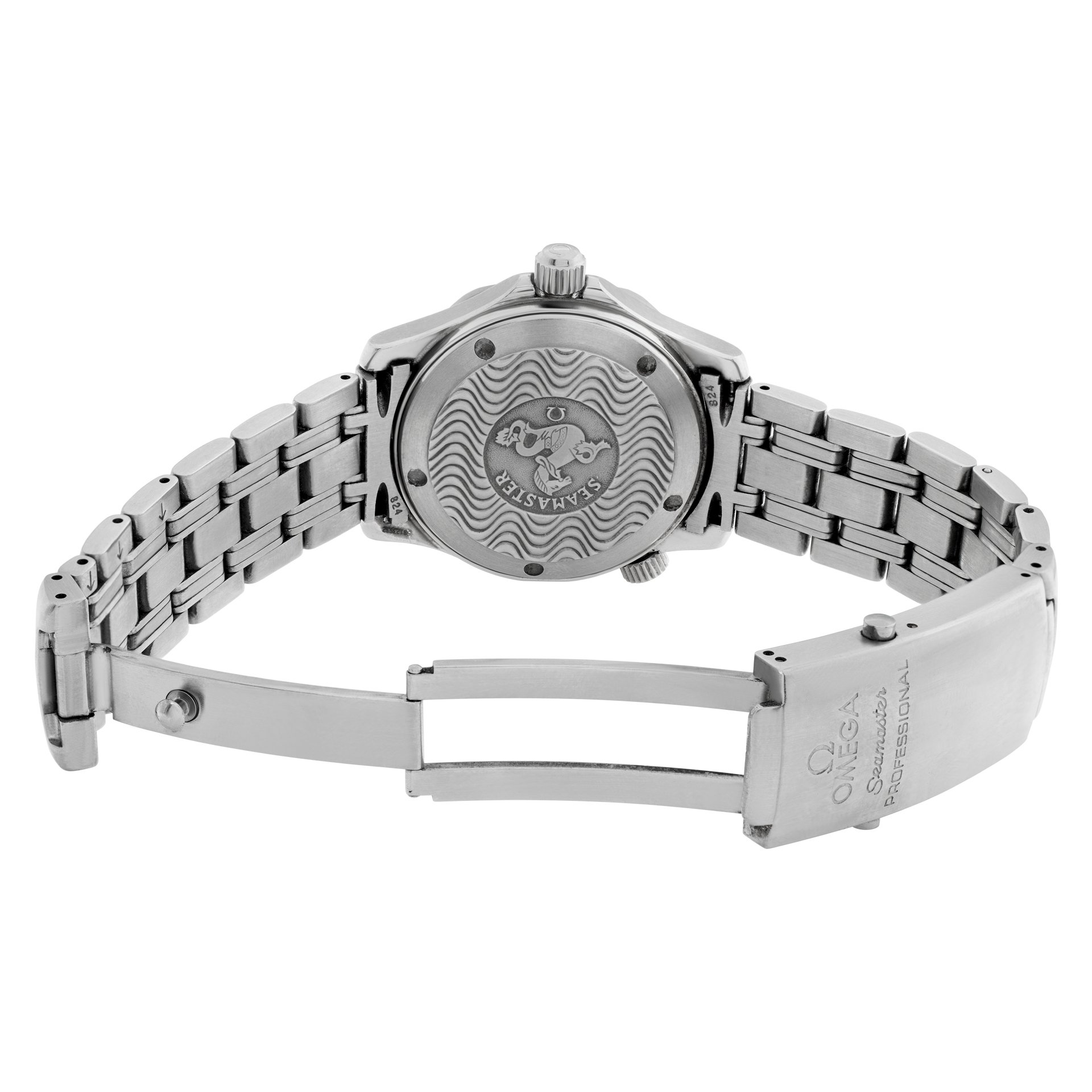 Omega 25618000 Seamaster Quartz Unisex Stainless Steel 5