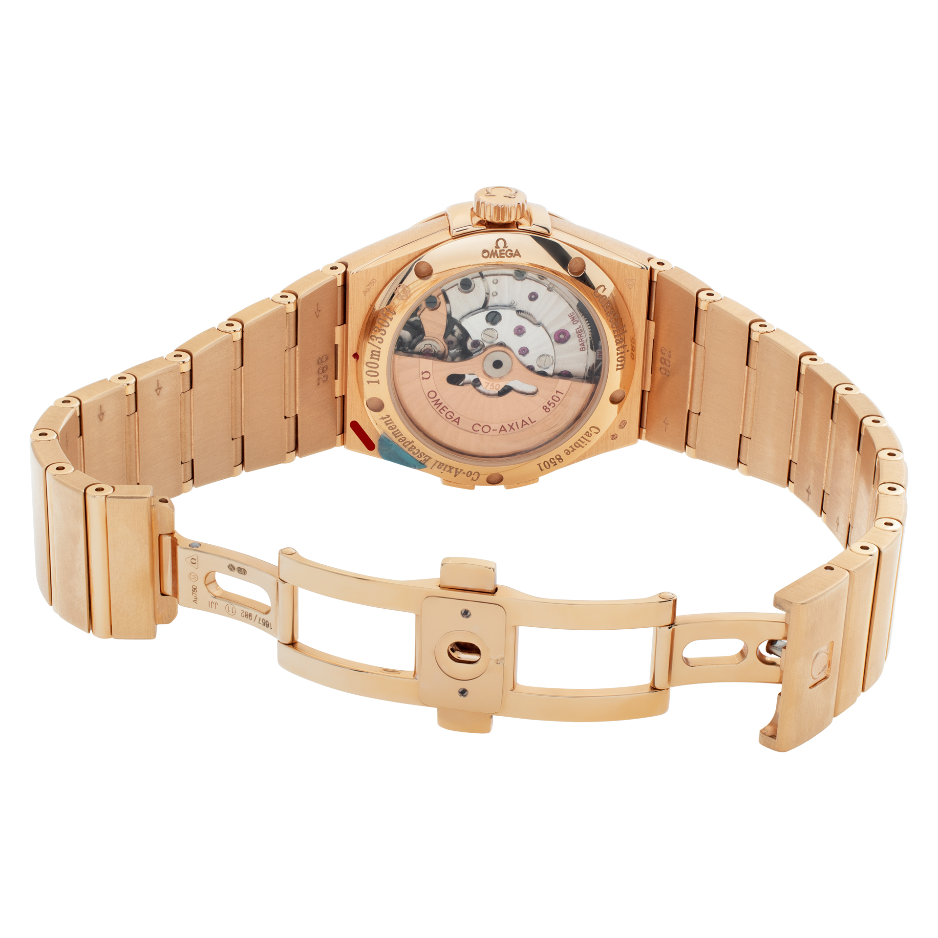 Omega 123.55.38.21.52.007 Constellation Automatic Unisex 18k yellow gold 5