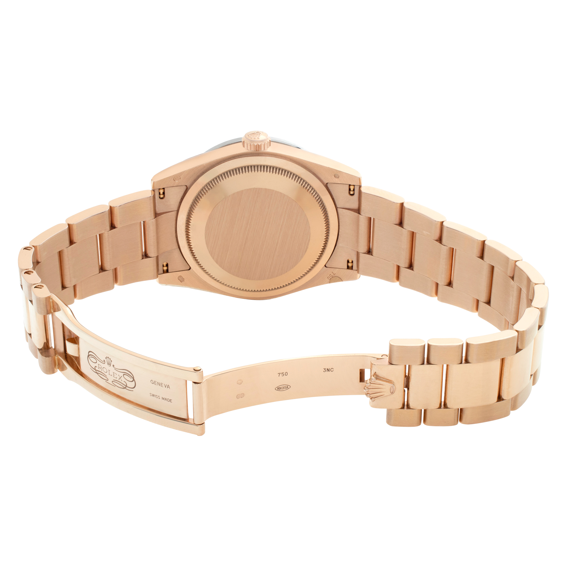 Rolex 118395BR Day-Date Automatic Unisex 18k rose gold 5