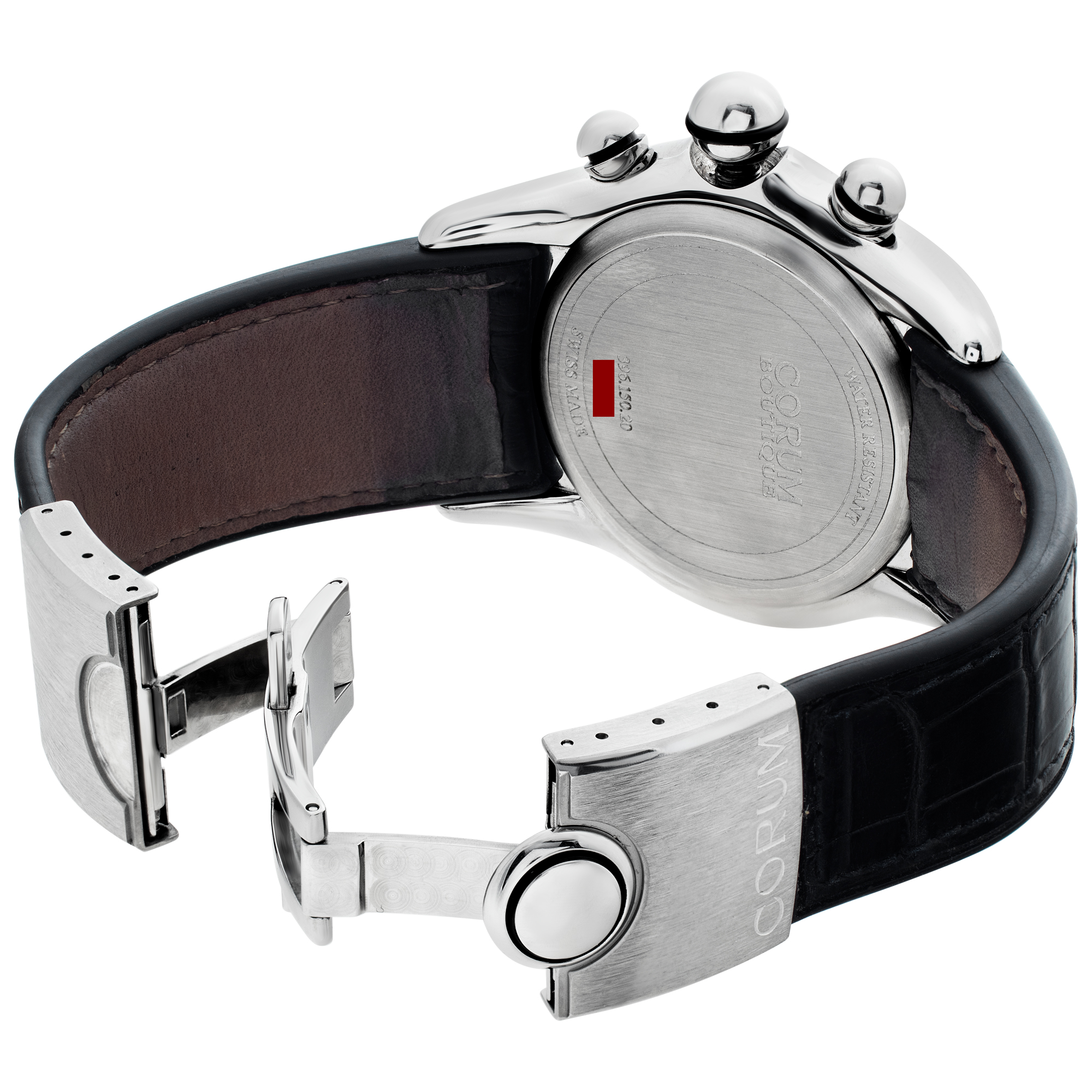 Corum 396.150.20 Bubble Quartz Male Stainless Steel 5