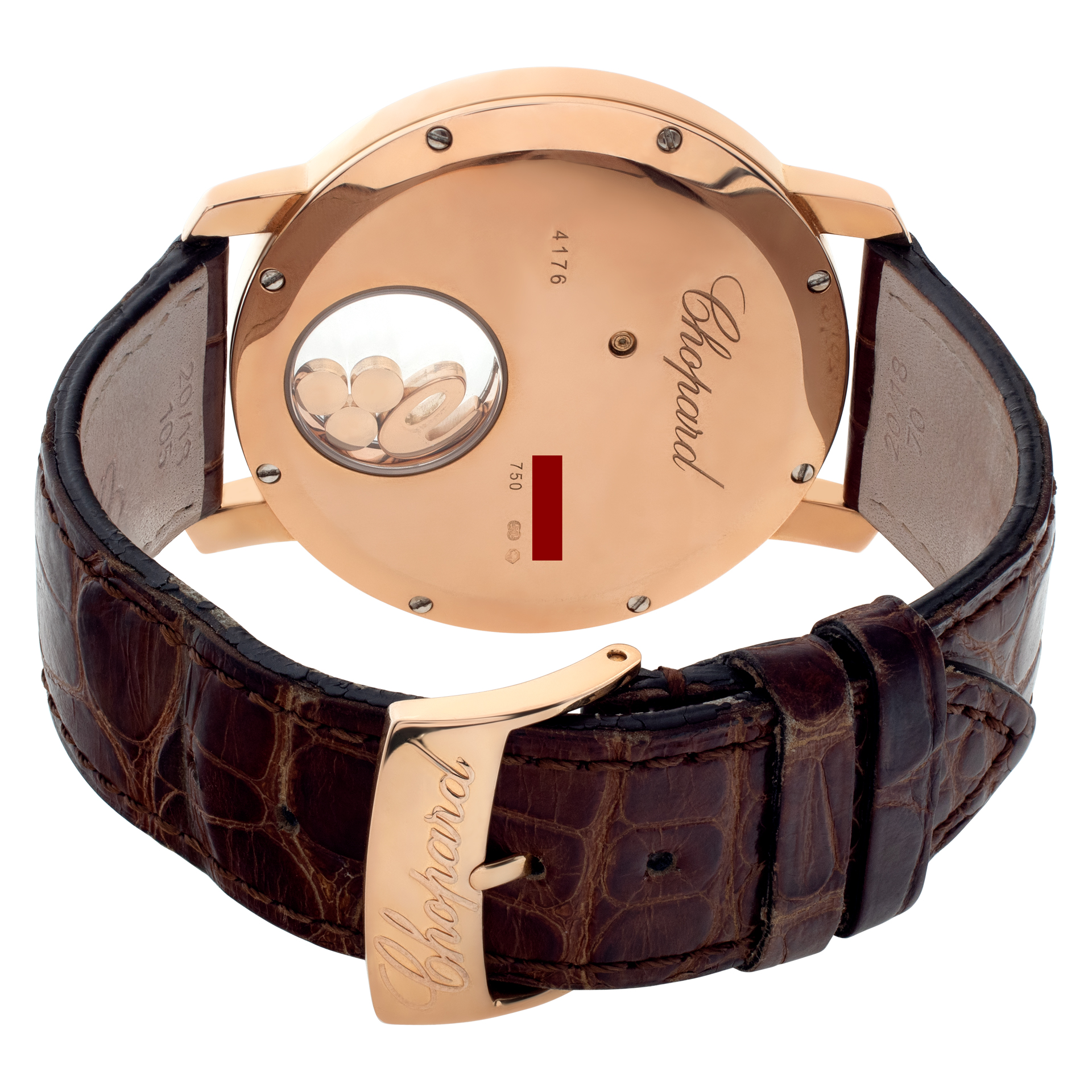 Chopard 4176 Happy Diamond Quartz Unisex 18k rose gold 5