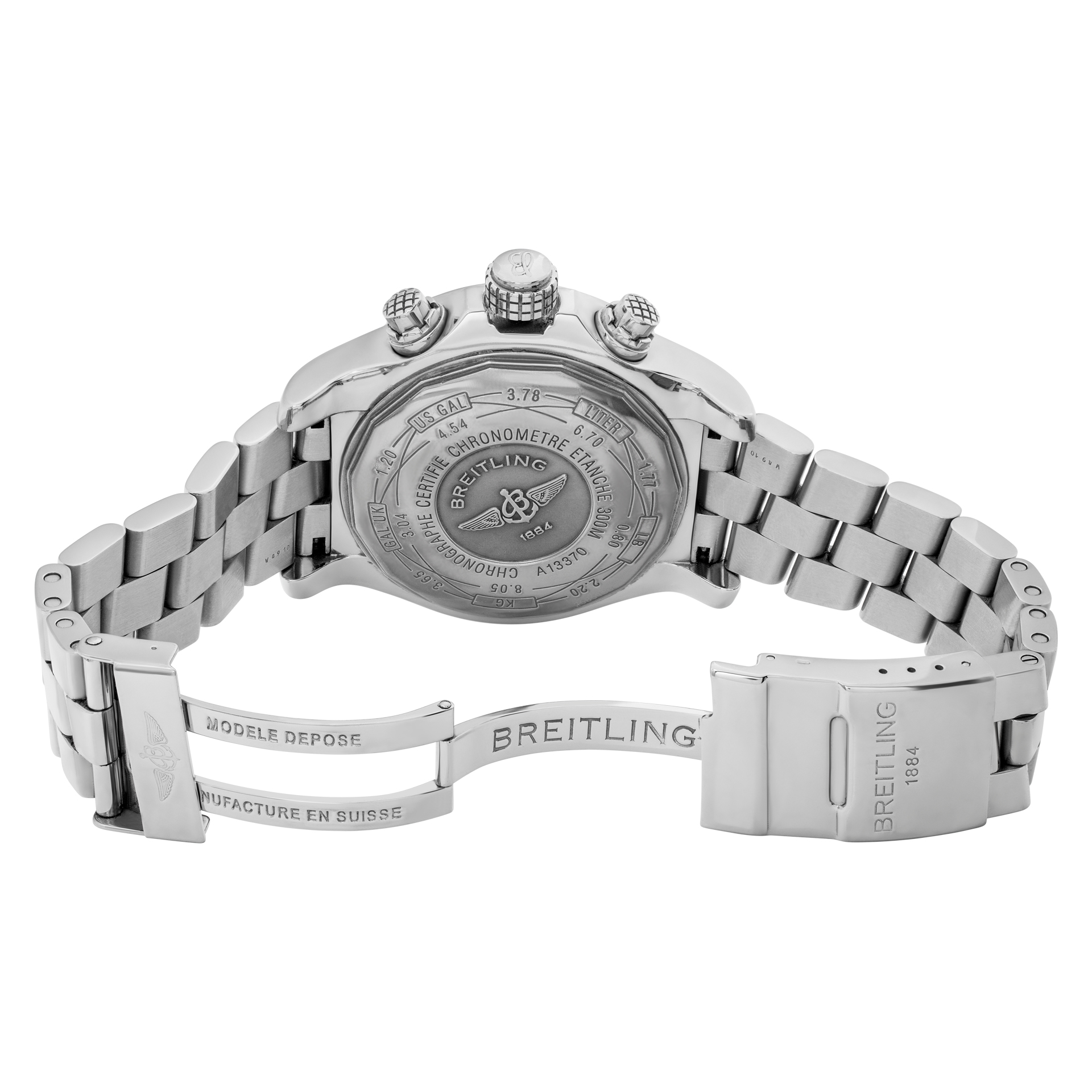Breitling A13370 Super Avenger Automatic Male Stainless Steel 5